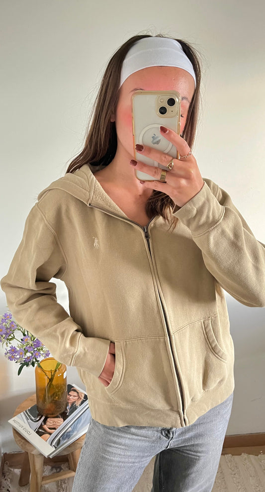 Veste à capuche kaki clair Ralph Lauren - M