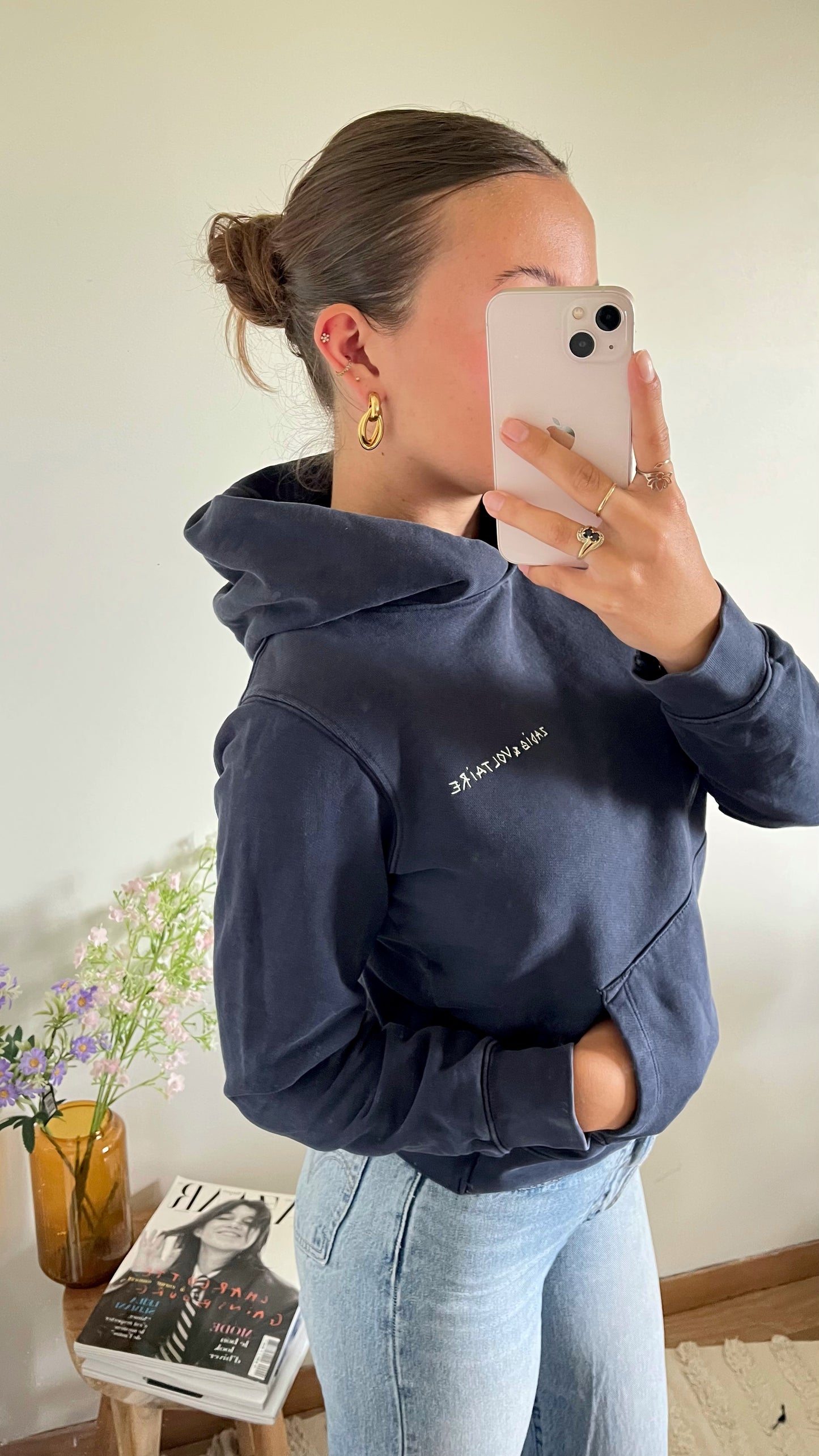 Sweat noir motifs Zadig & Voltaire - S