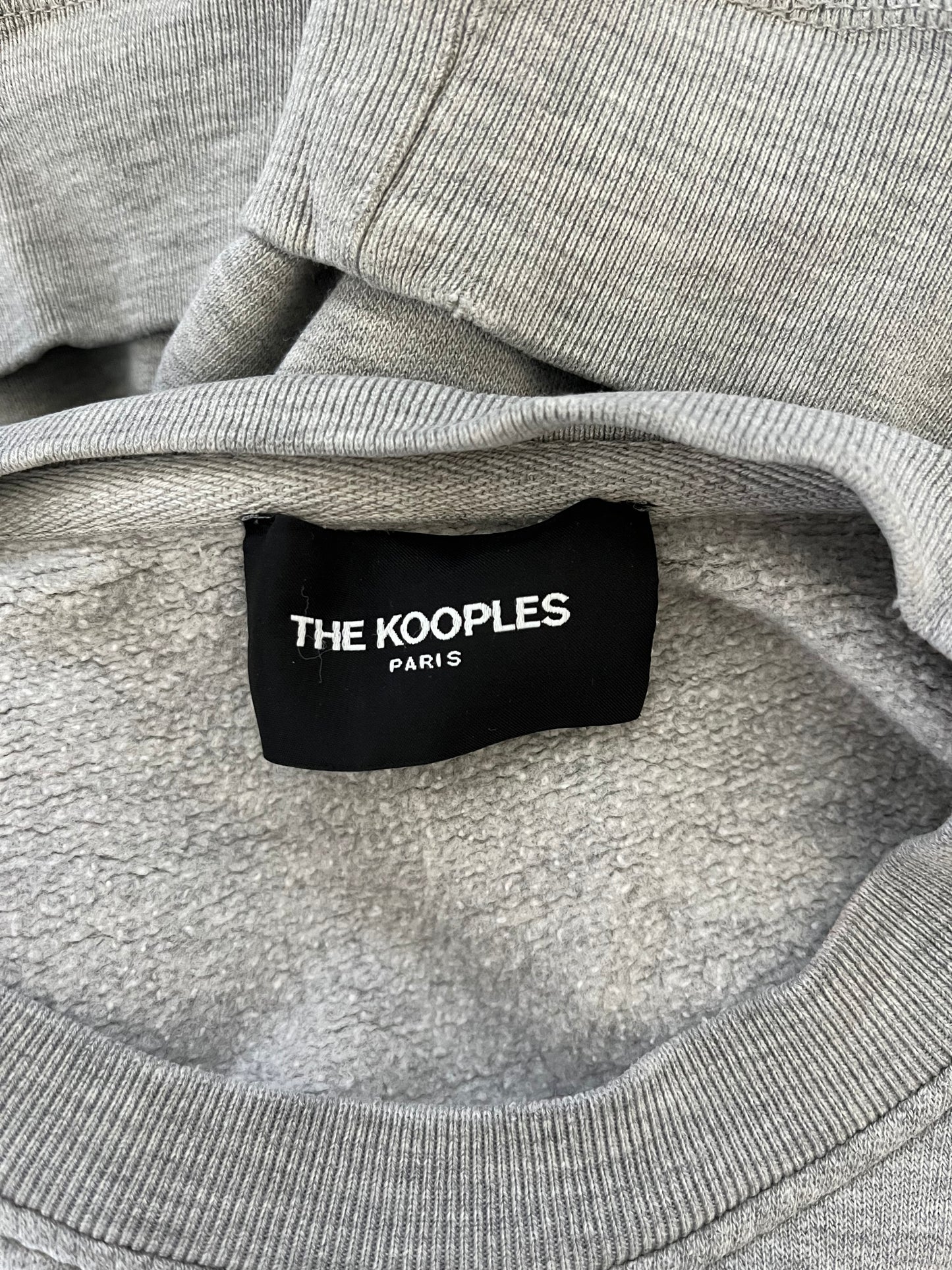 Sweat col rond gris The Kooples - S