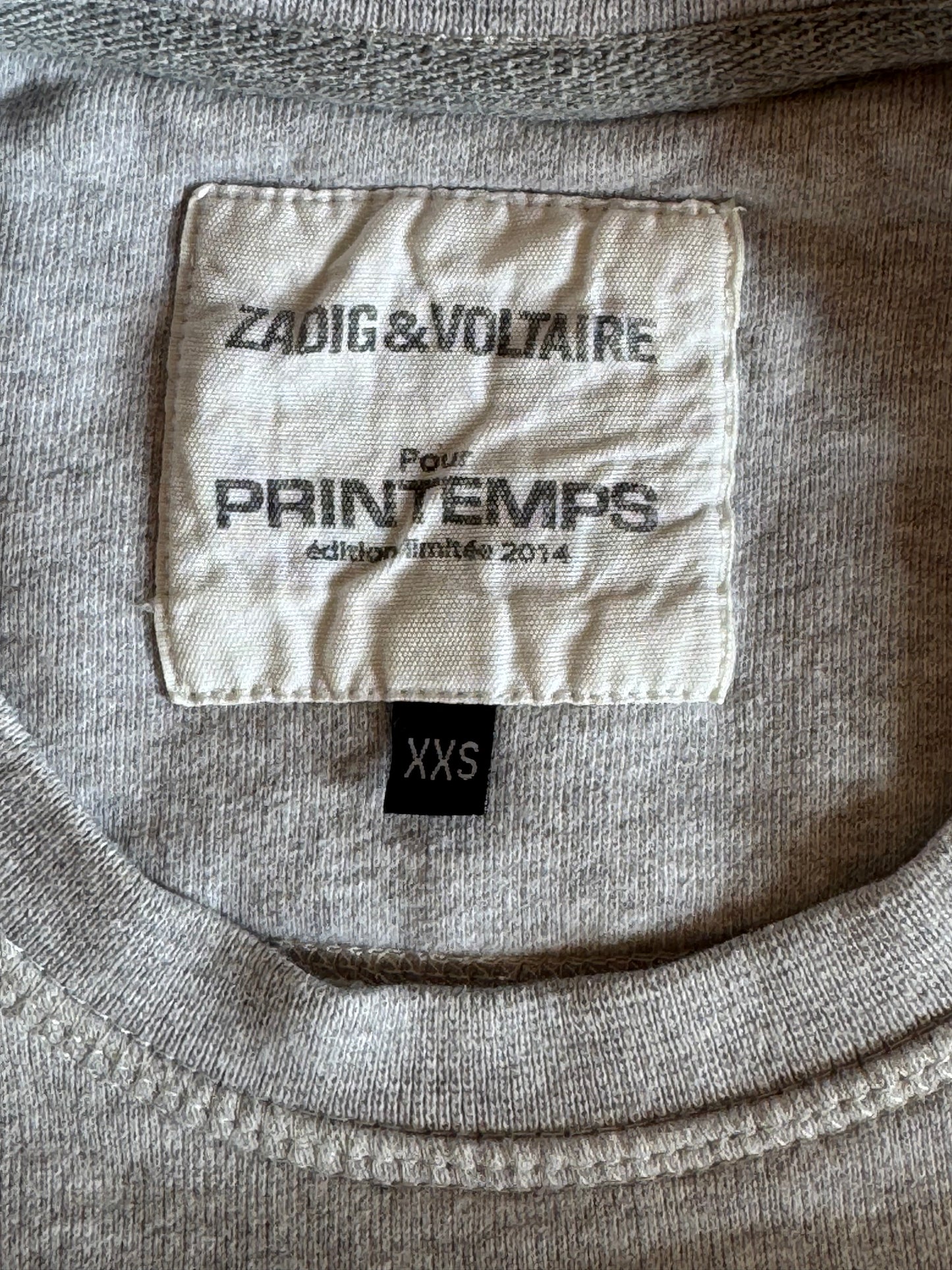 Sweat gris Zadig & Voltaire - XS