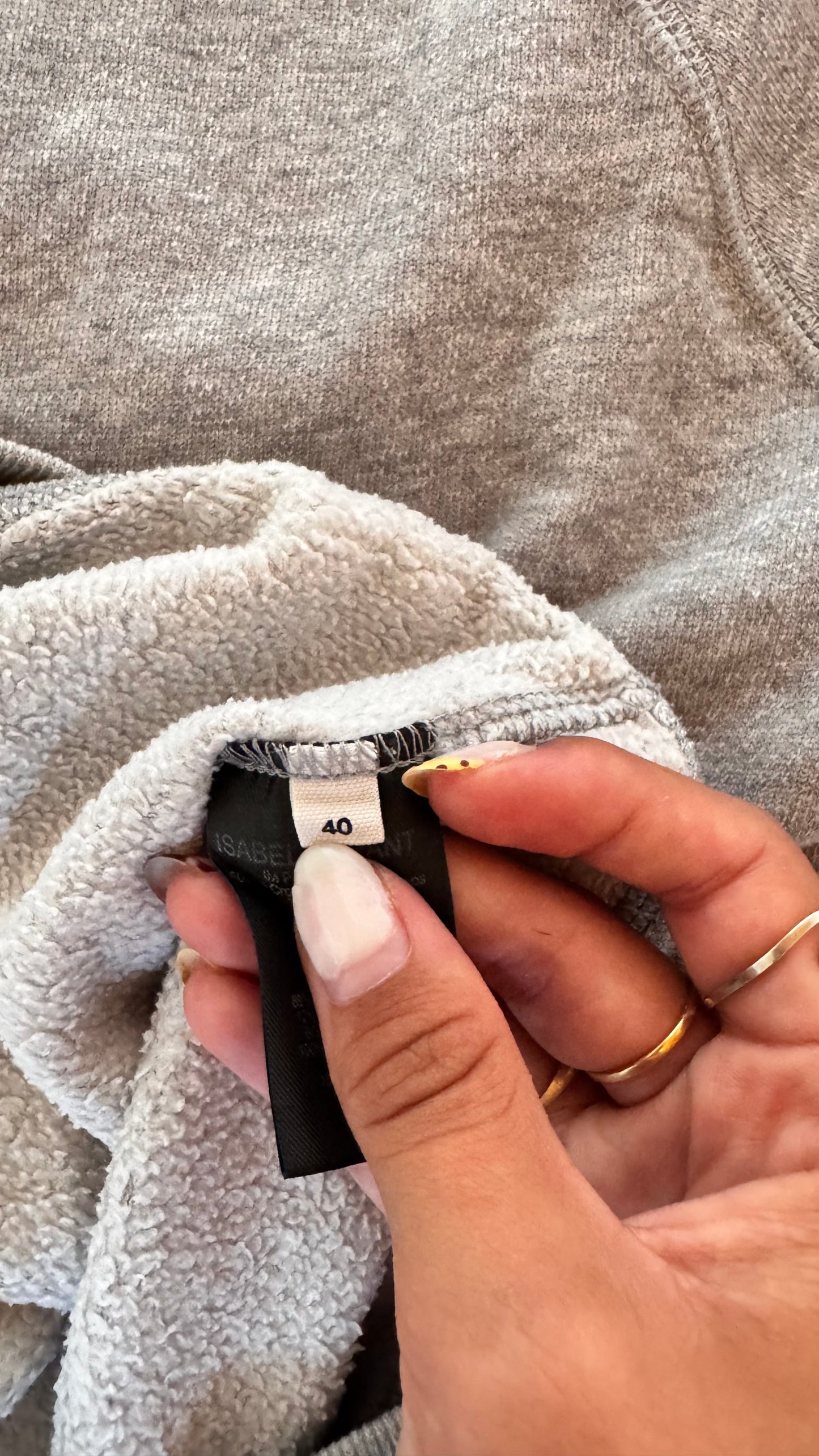 Pull gris & bleu Isabel Marant - M