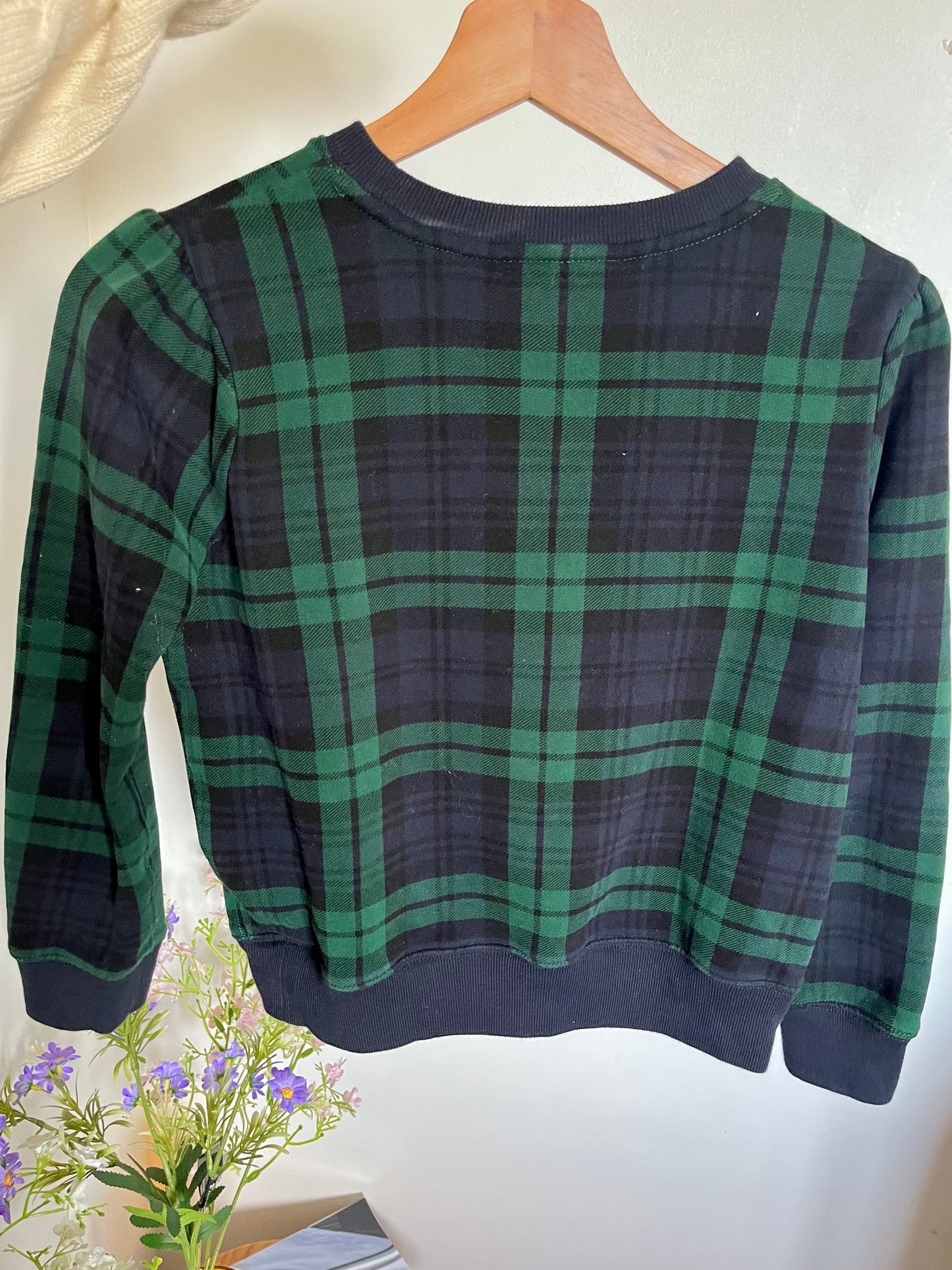 Sweat à carreaux Teddy Bear - 12-14 ans / XXS