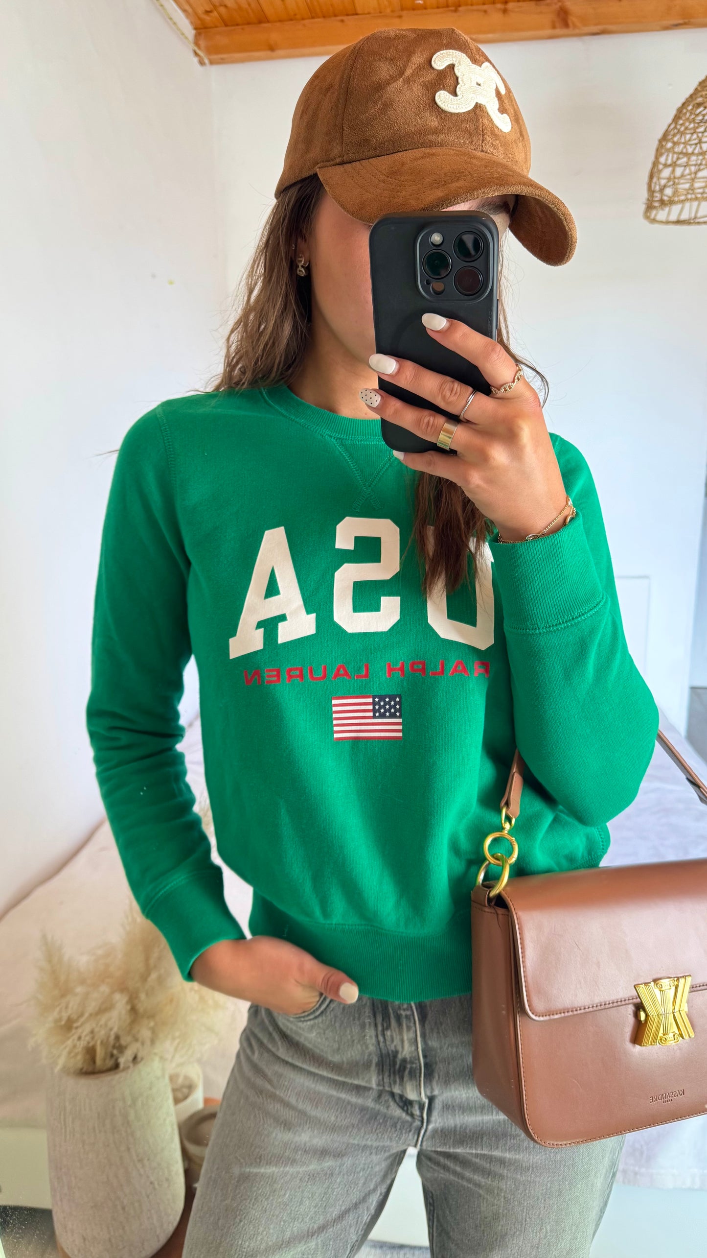 Sweat USA American Flag Ralph Lauren - XS