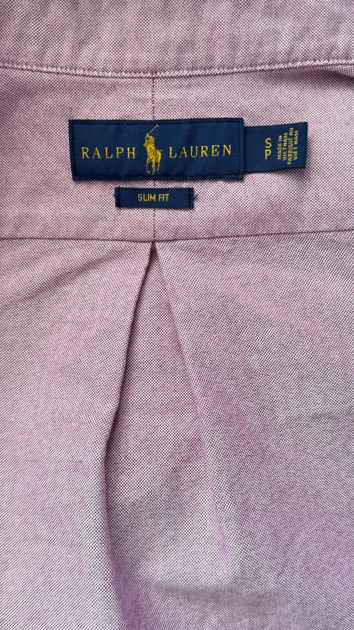 Chemise rose Ralph Lauren - S homme / L femme