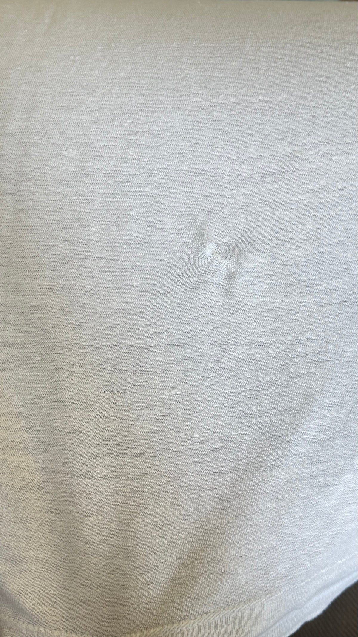 T-shirt en lin rose irisé Isabel Marant - S