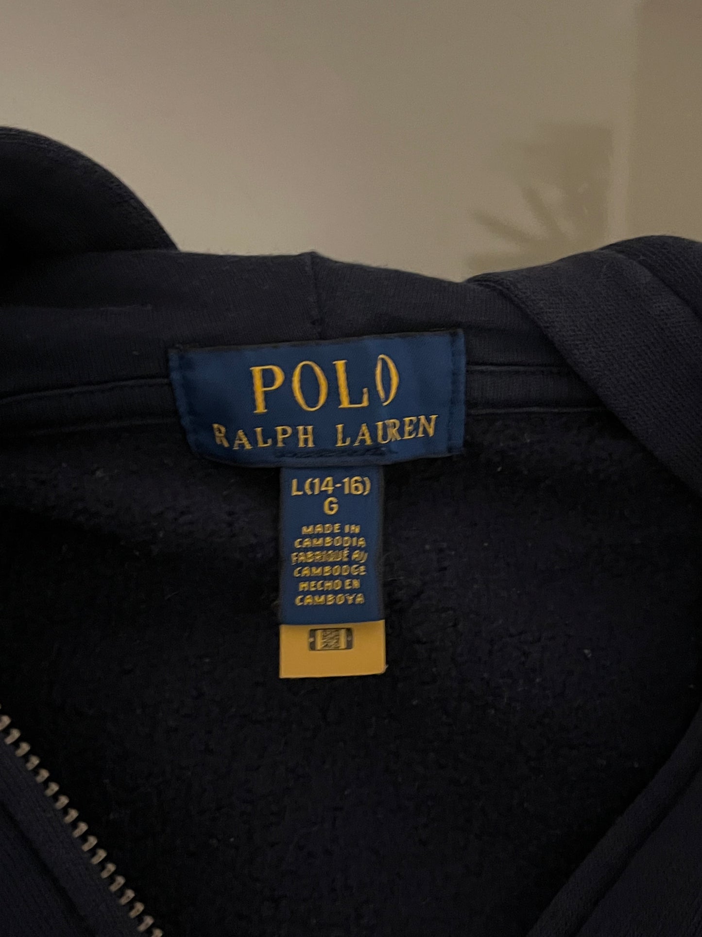 Veste à capuche marine Ralph Lauren - S et M