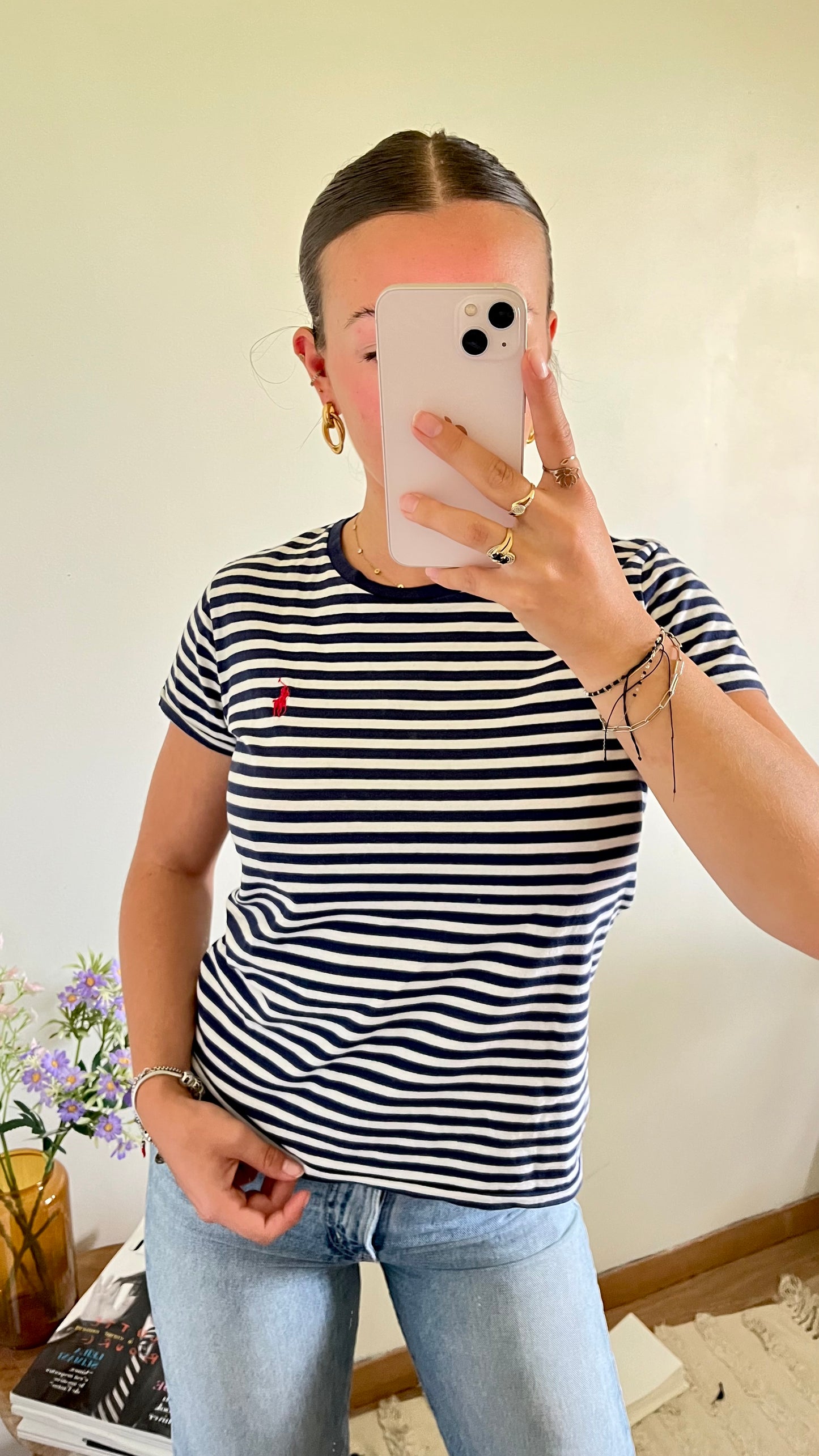 T-shirt marinière Ralph Lauren - S