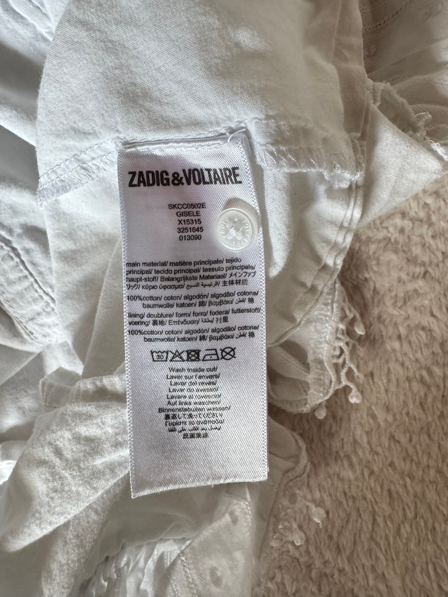 Blouse blanche Zadig & Voltaire - XS