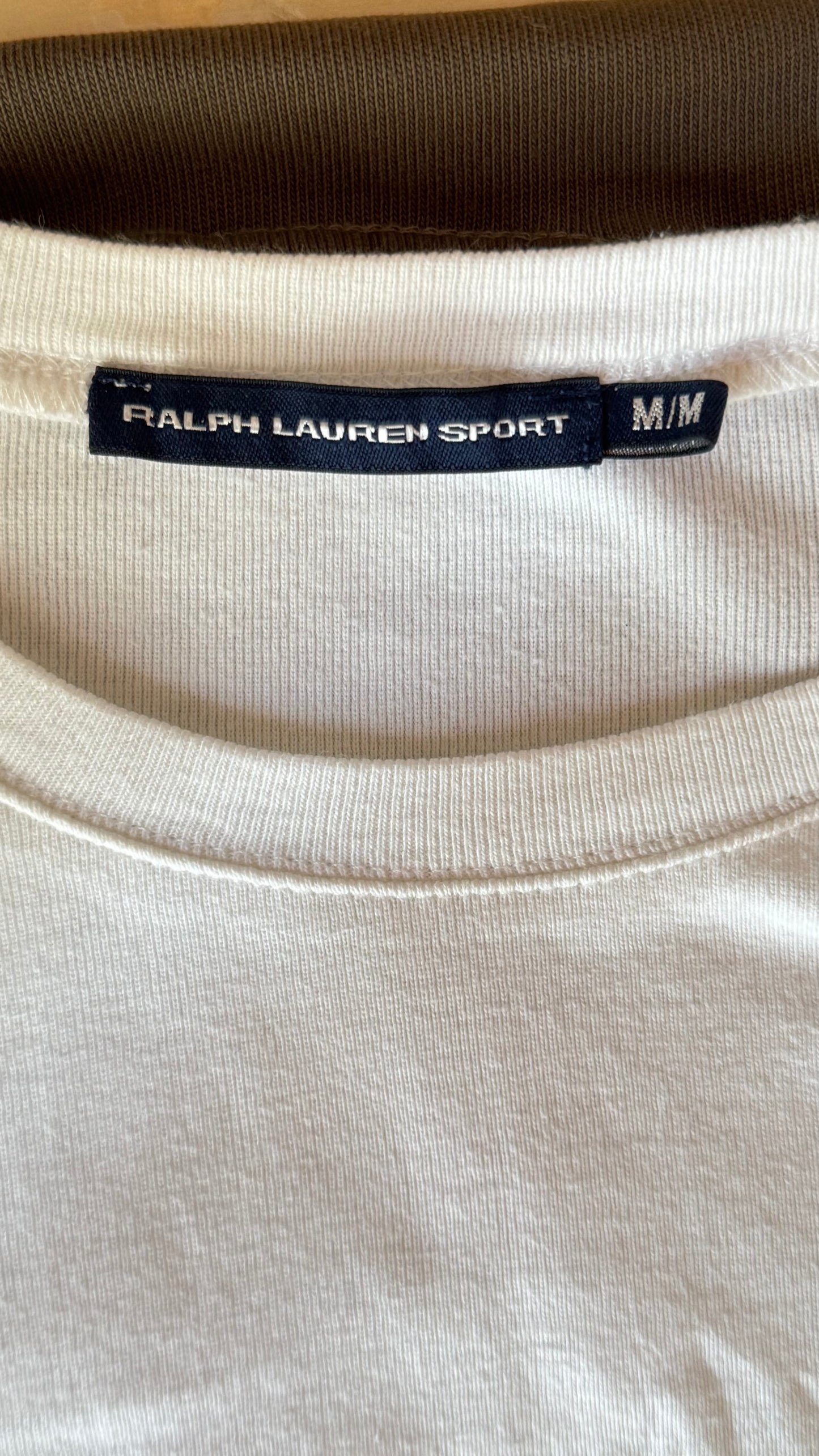 Pull fin blanc Ralph Lauren - M