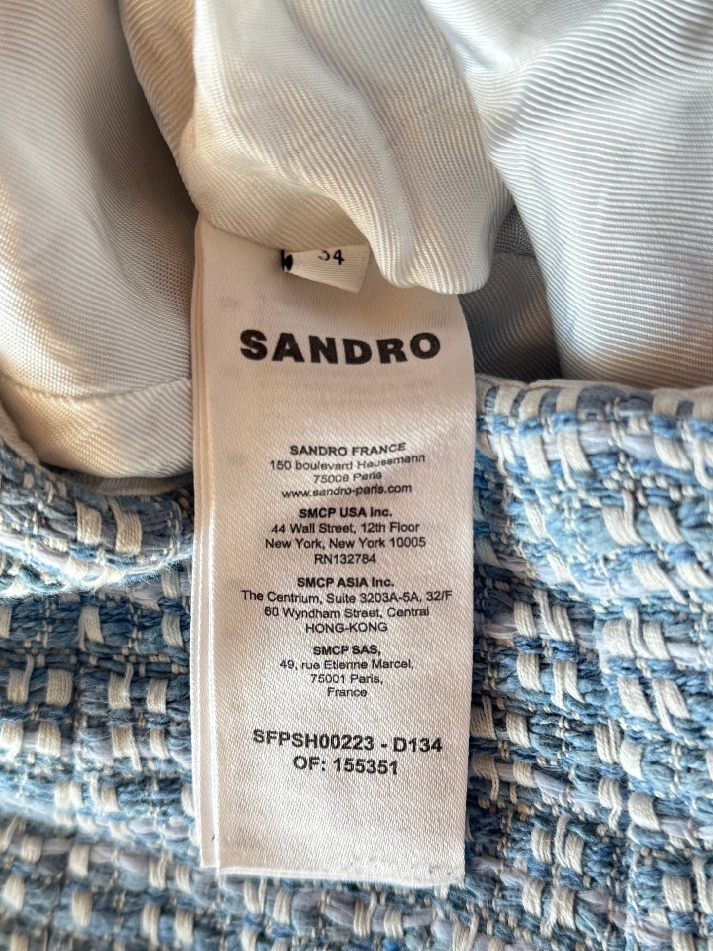 Short en tweed Sandro - 34
