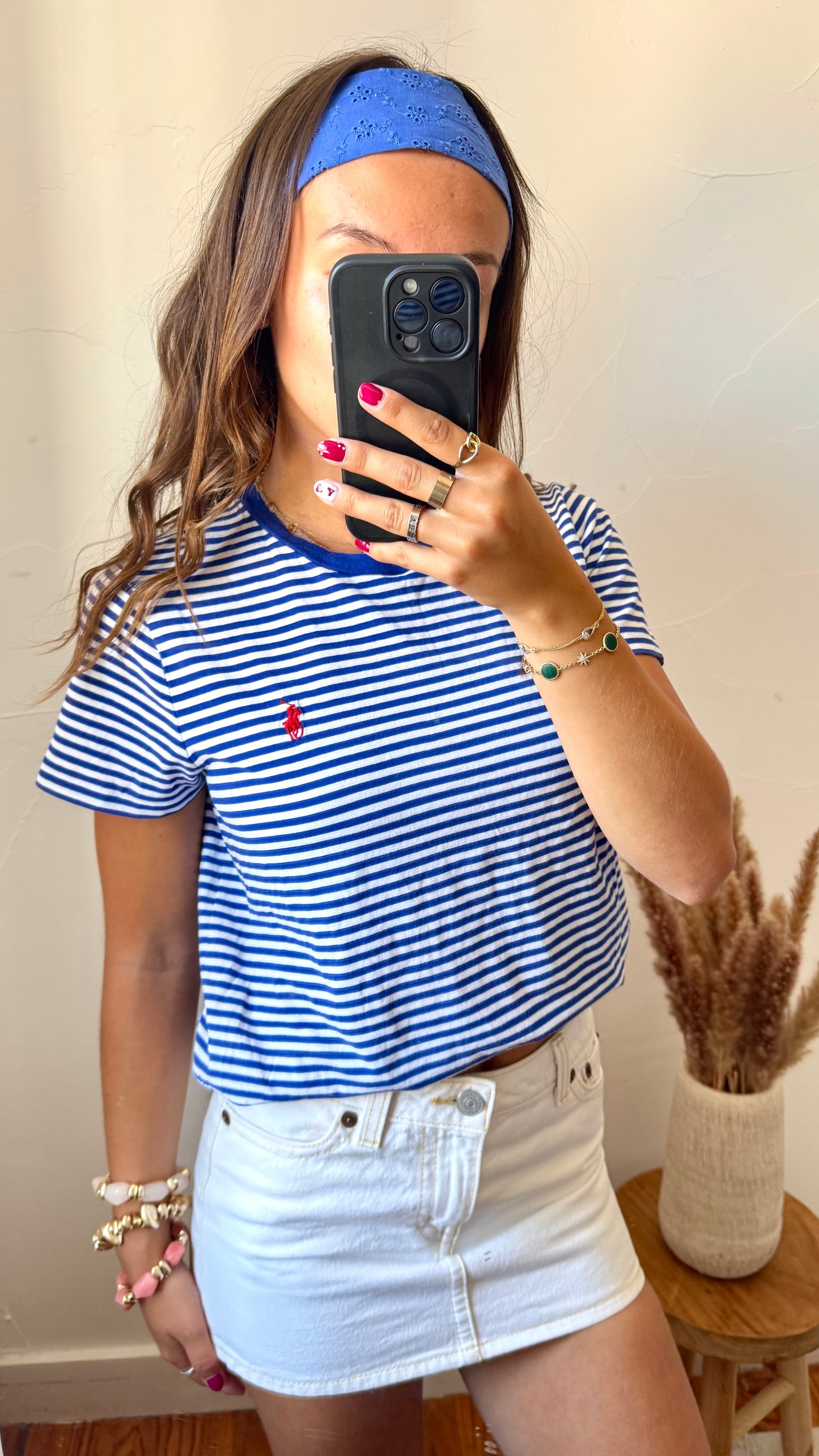 T-shirt marinière Ralph Lauren - M