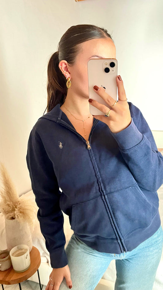 Veste a capuche bleu marine Ralph Lauren - S/M