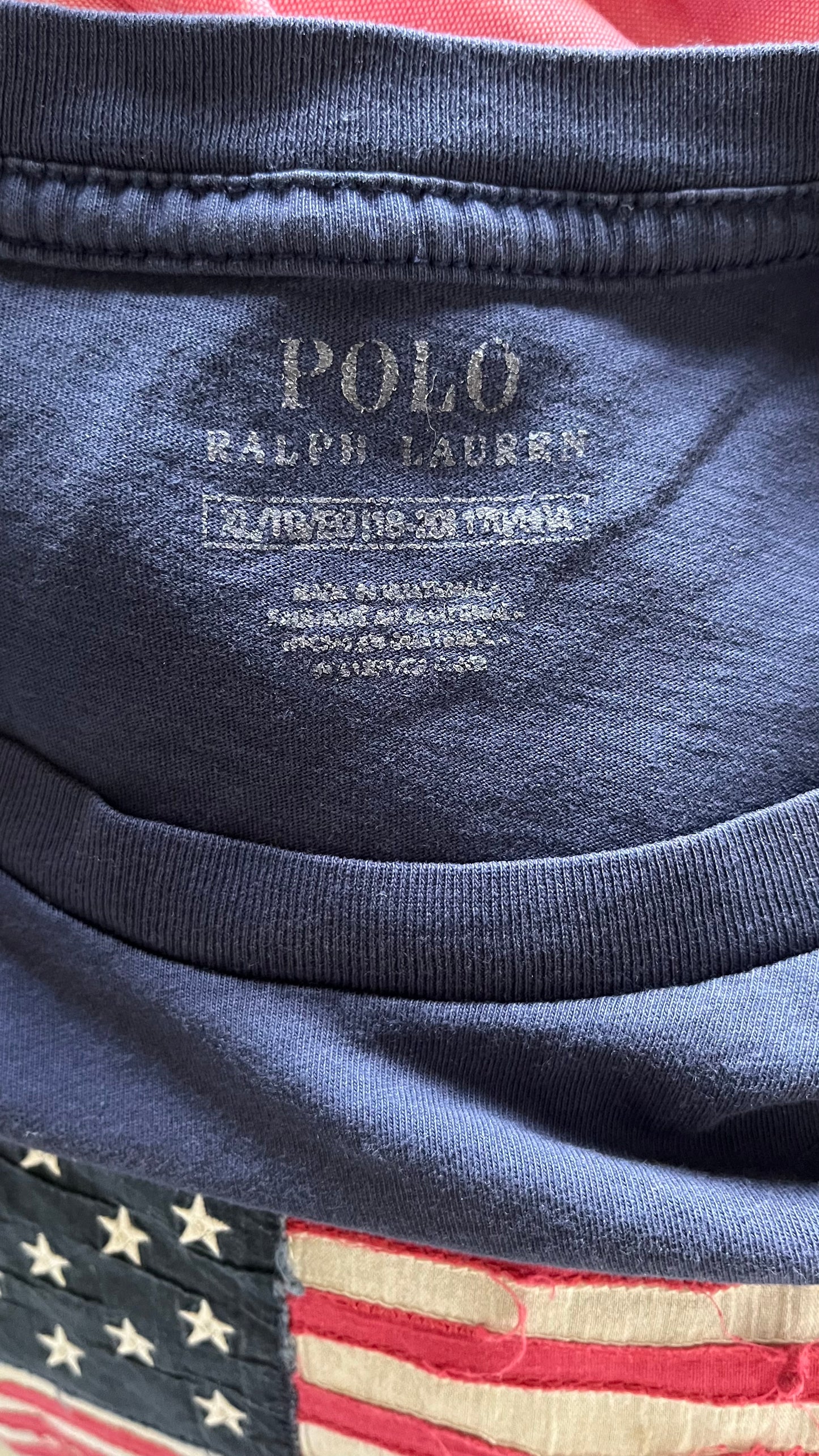 T-shirt American Flag Ralph Lauren - L