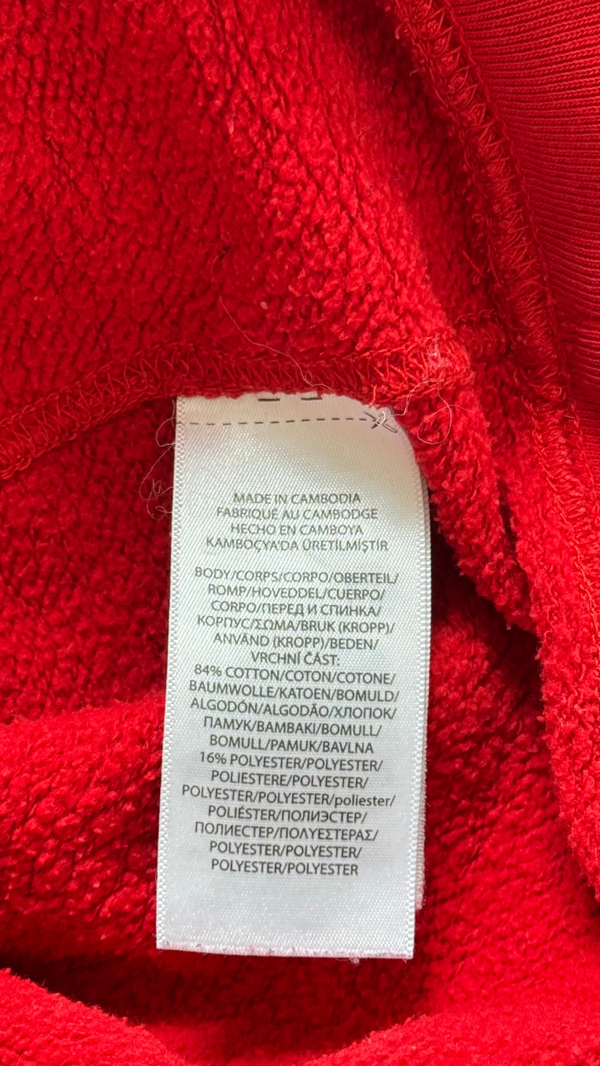 Sweat à capuche rouge Ralph Lauren - S/M
