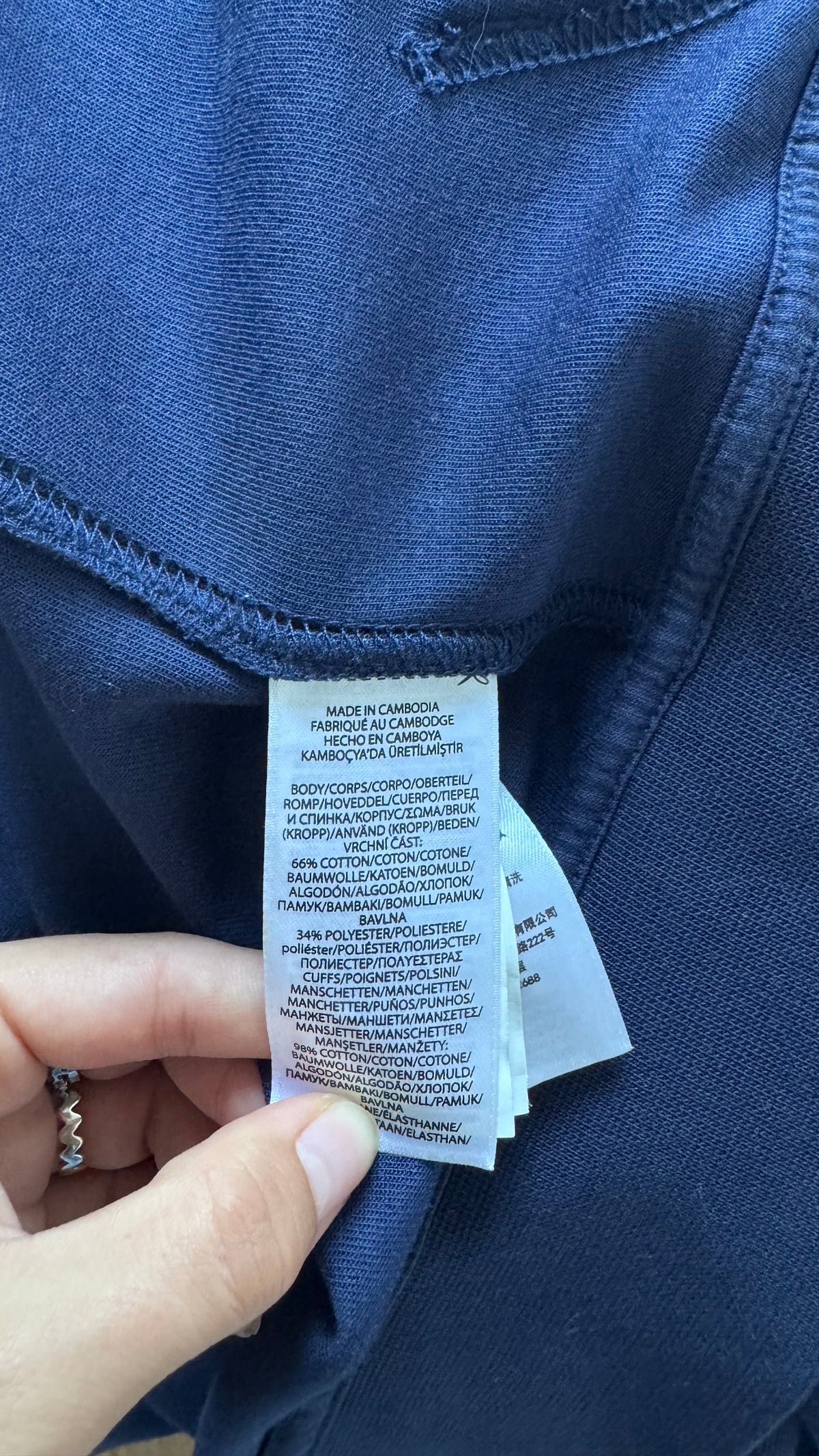 Veste a capuche bleu marine Ralph Lauren - S