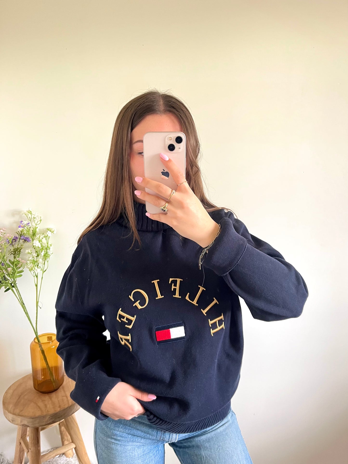 Pull col roulé Tommy Hilfiger - L