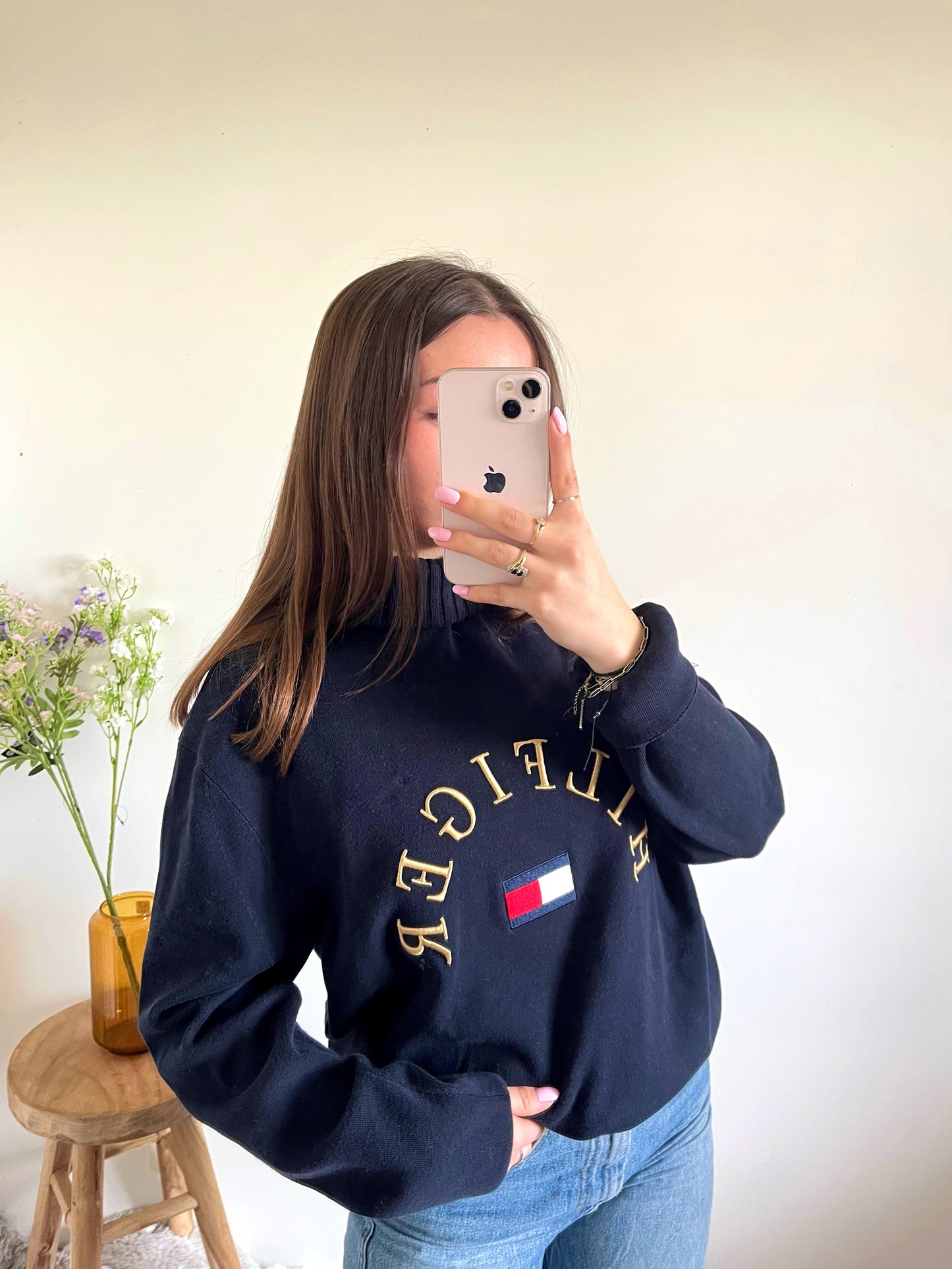 Pull col roulé Tommy Hilfiger - L