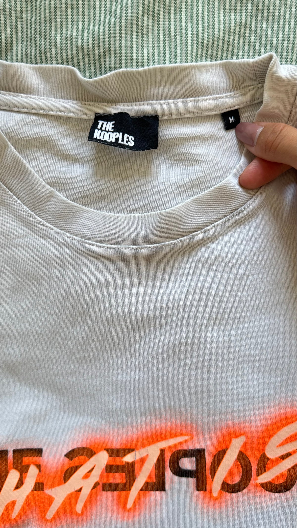T-shirt blanc What is The Kooples - M mixte