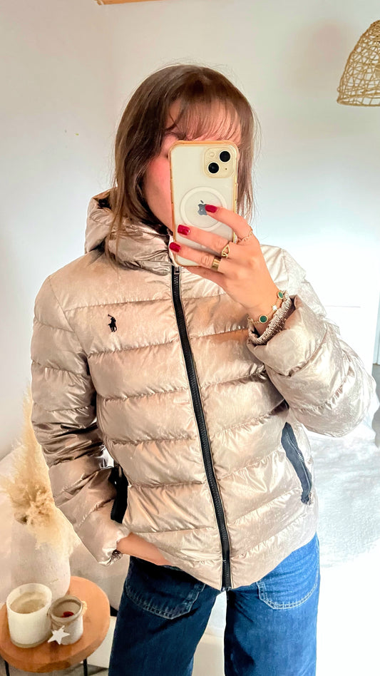 Doudoune Ralph Lauren doré - XS