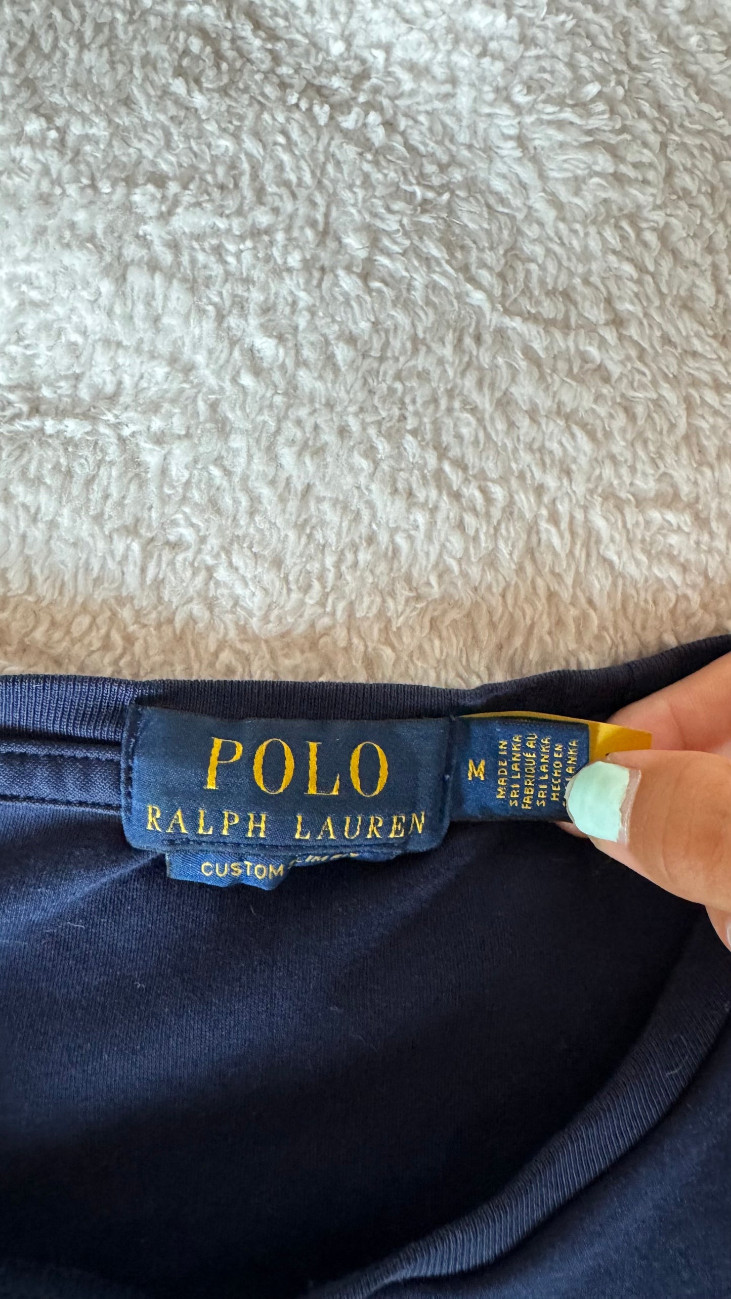 T-shirt bleu marine Ralph Lauren - M