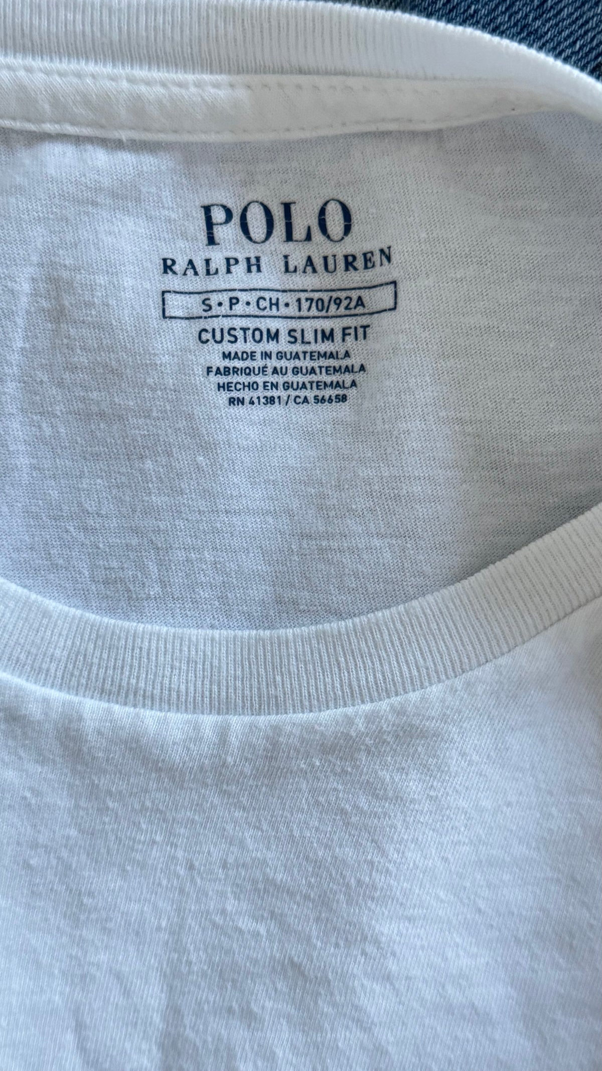 T-shirt blanc nounours Ralph Lauren - S homme / S-M femme