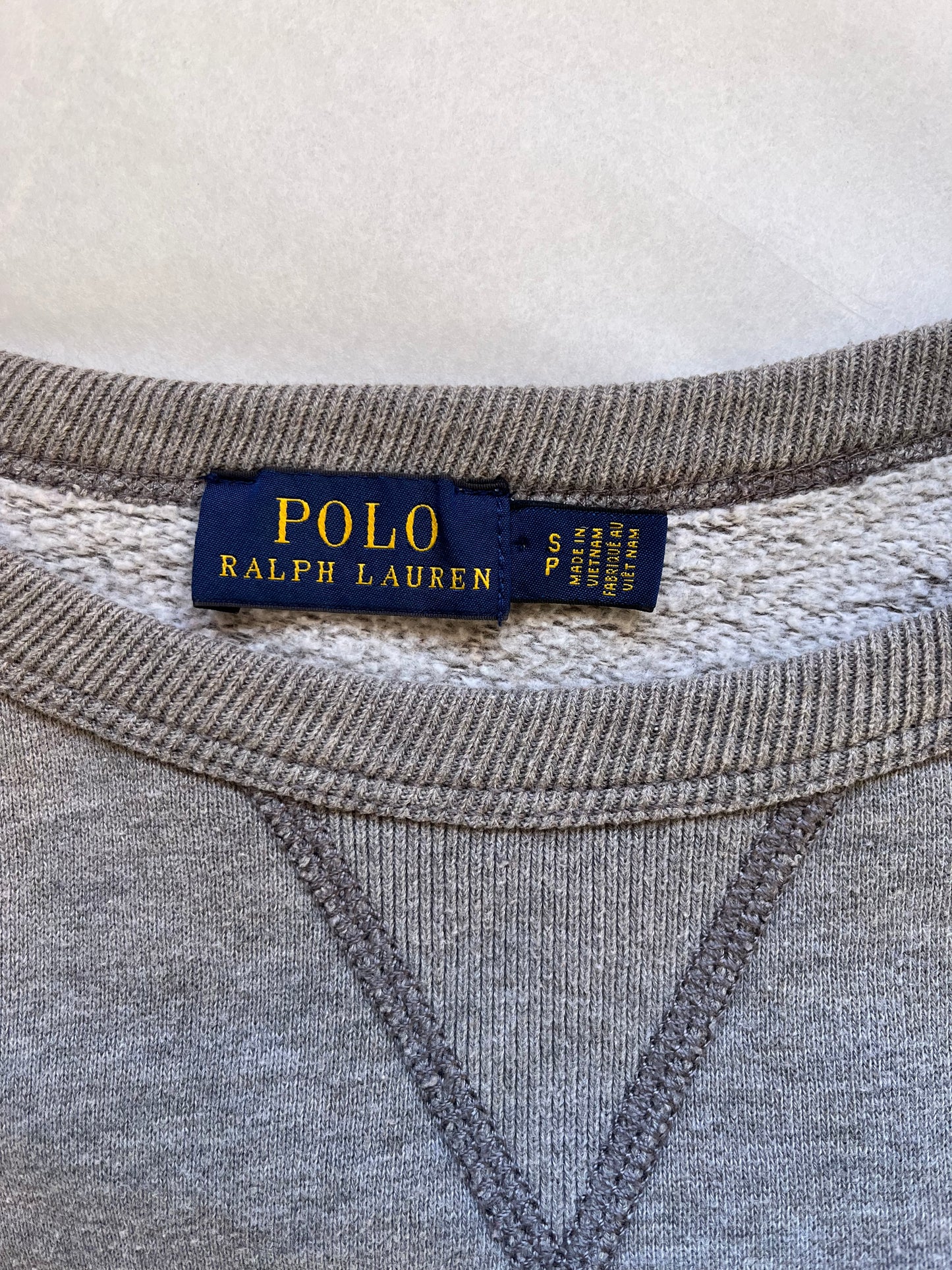 Sweat col rond molletonné Ralph Lauren - S