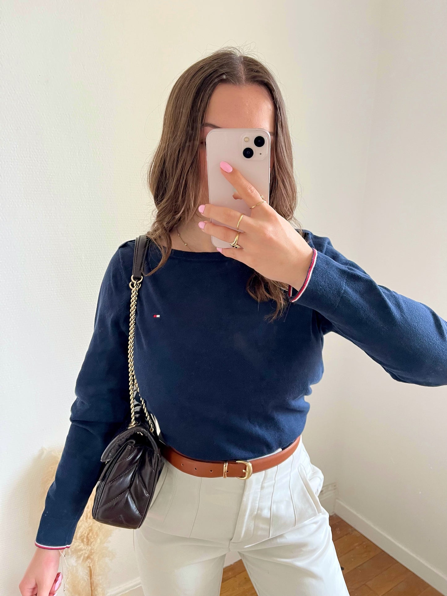 Pull marine Tommy Hilfiger - M