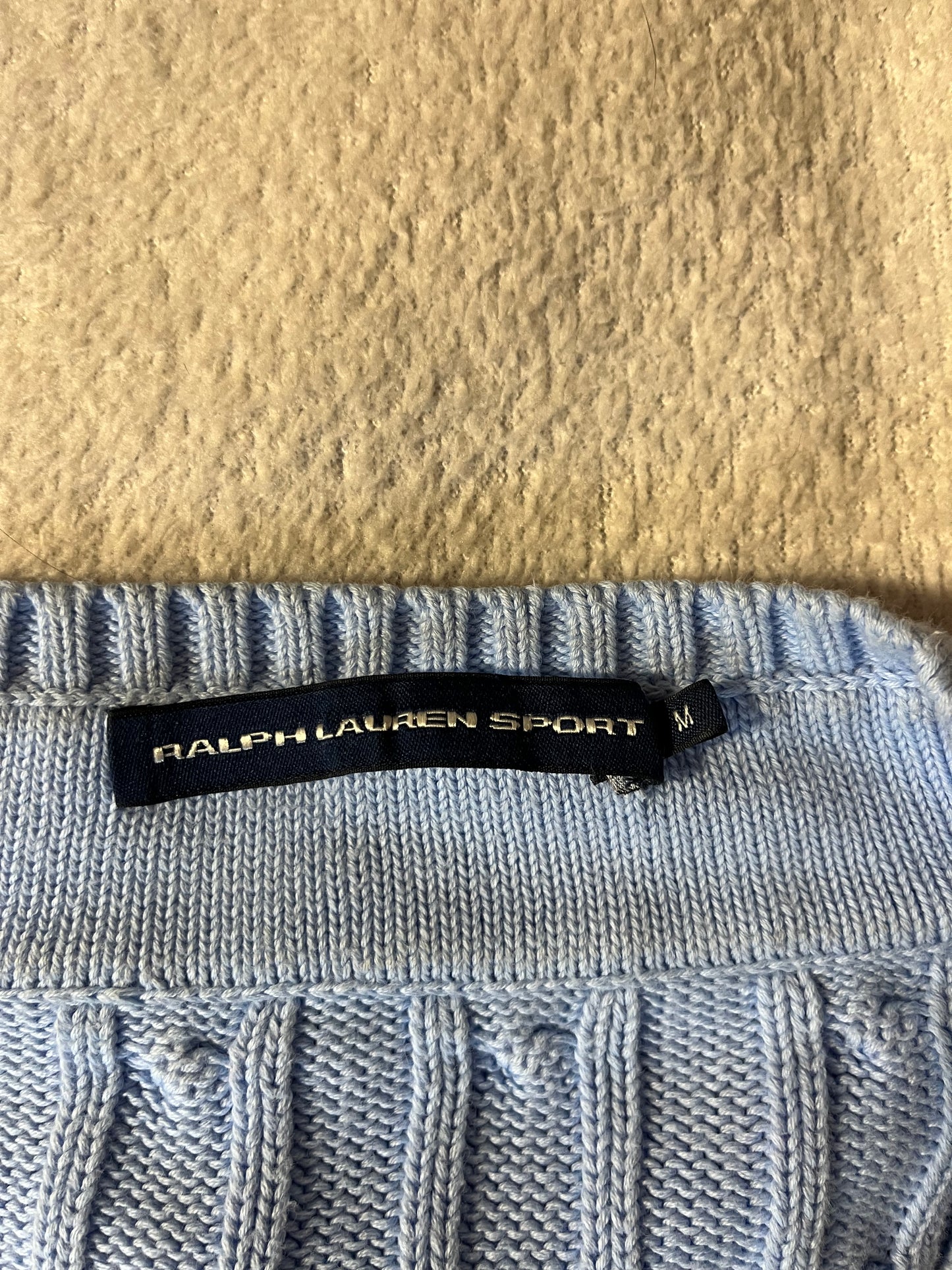 Pull torsadé Old School Ralph Lauren - M