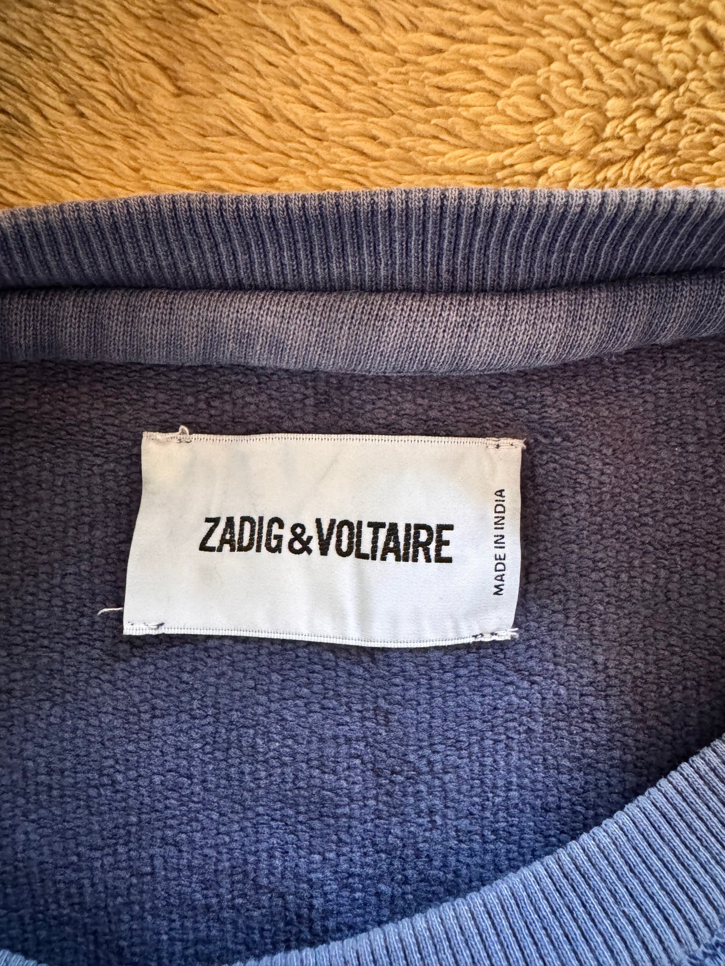 Sweat marine col rond Zadig & Voltaire - M