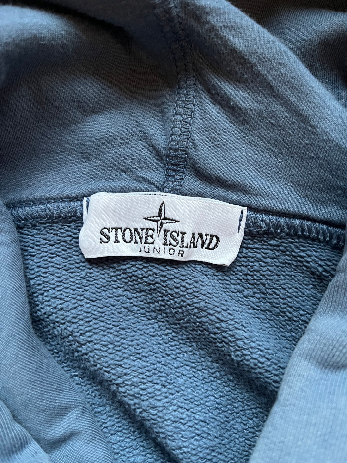 Sweat à capuche bleu Stone Island - S