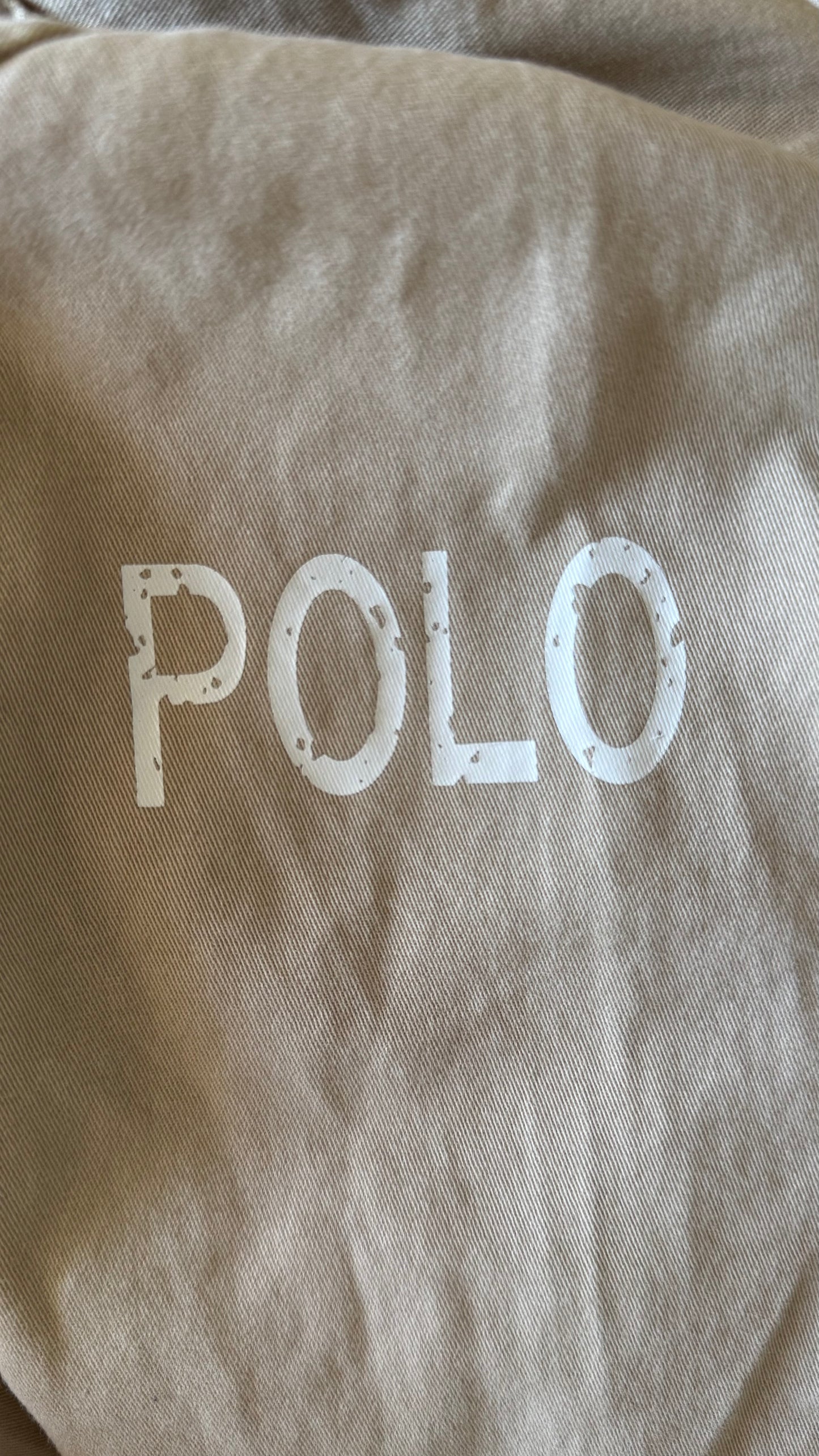 Veste en toile de coton beige Ralph Lauren - S
