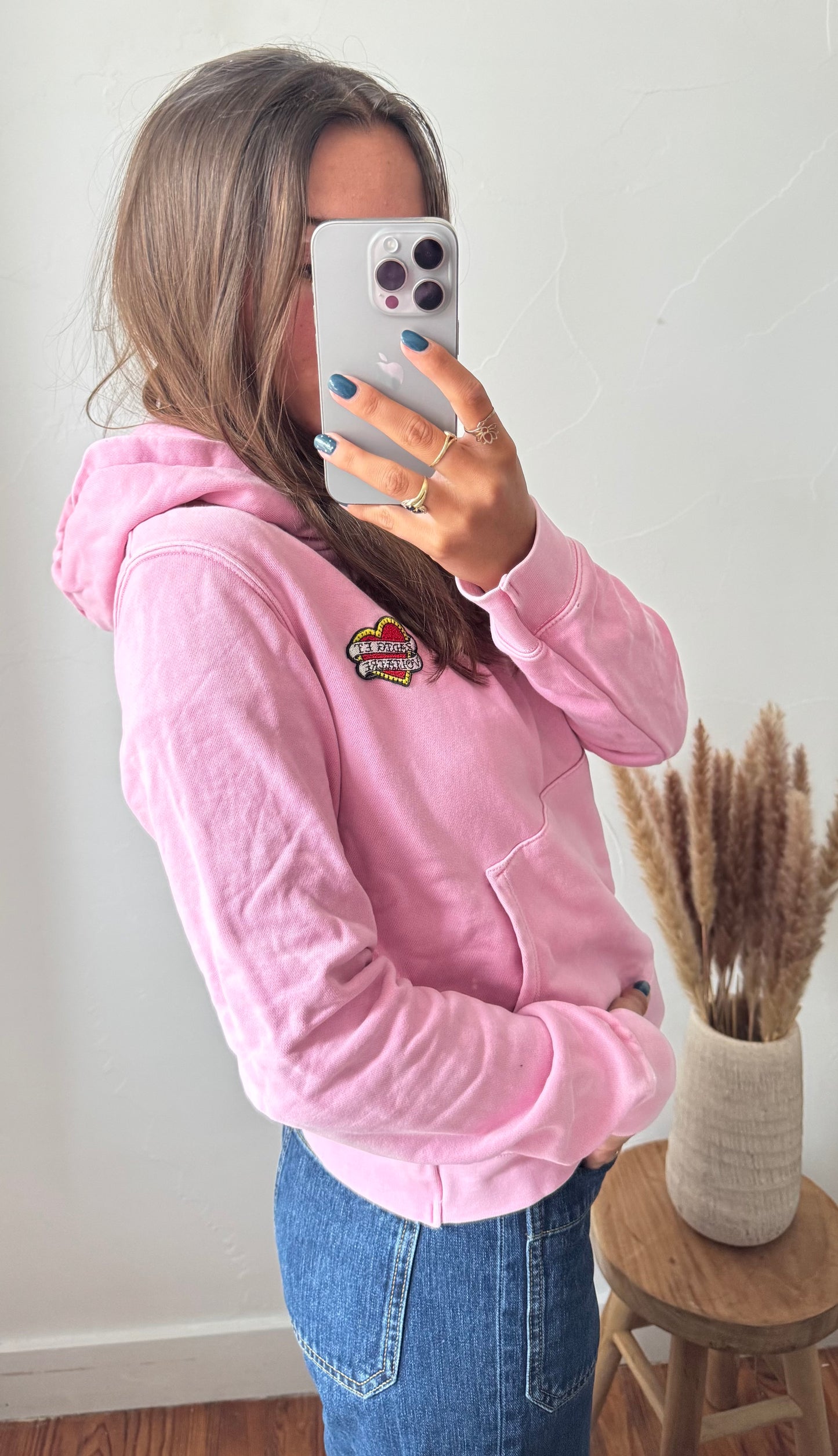 Sweat à capuche rose Zadig & Voltaire - S