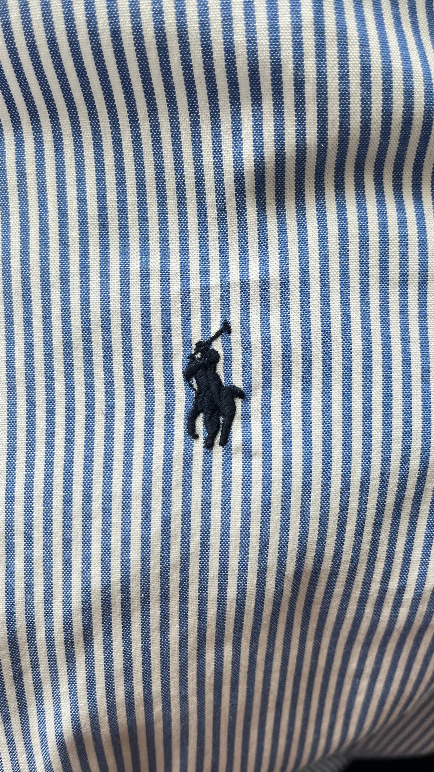 Chemise bleue rayée Ralph Lauren - XS et M