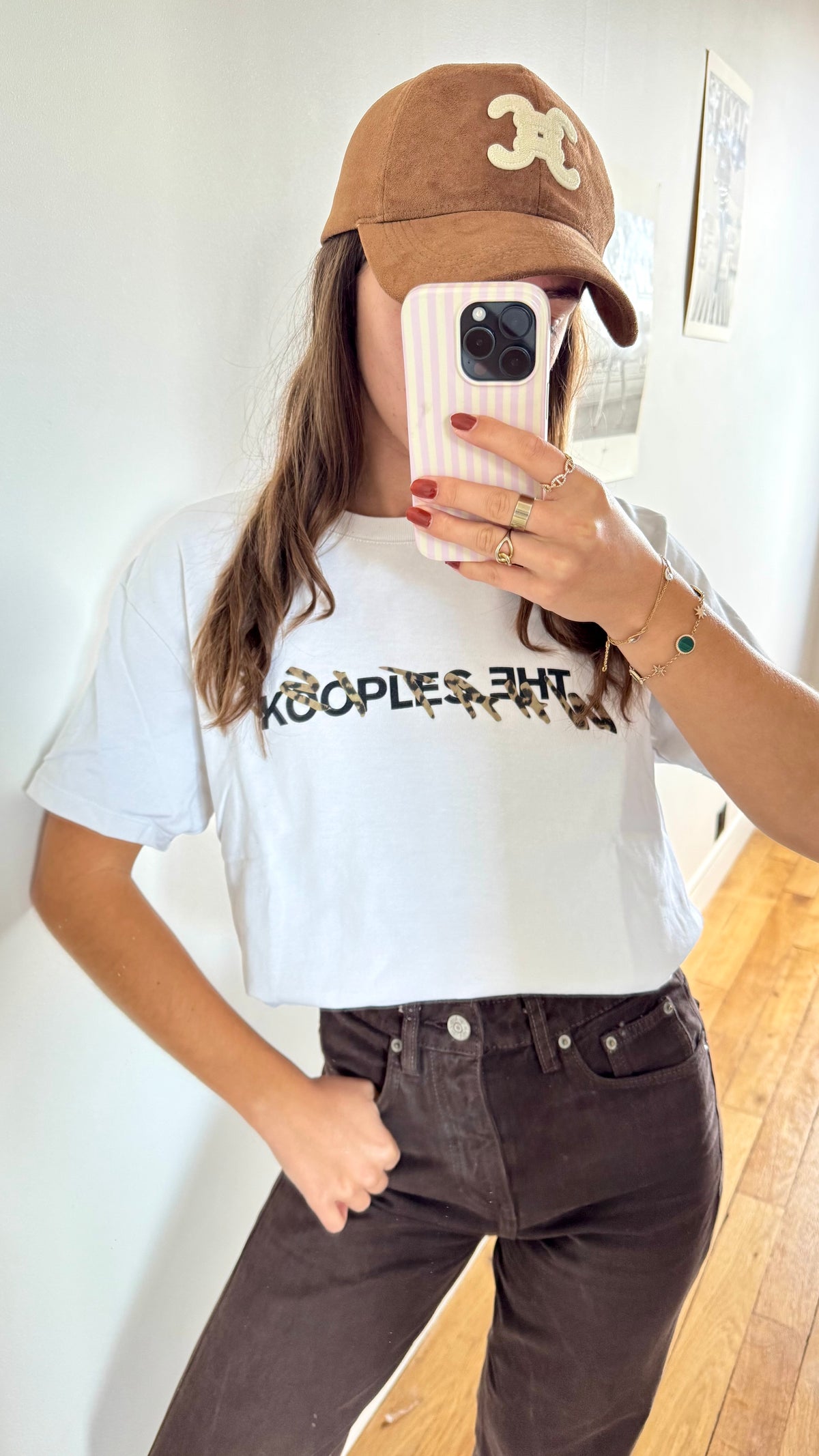 T-shirt The Kooples léopard - M