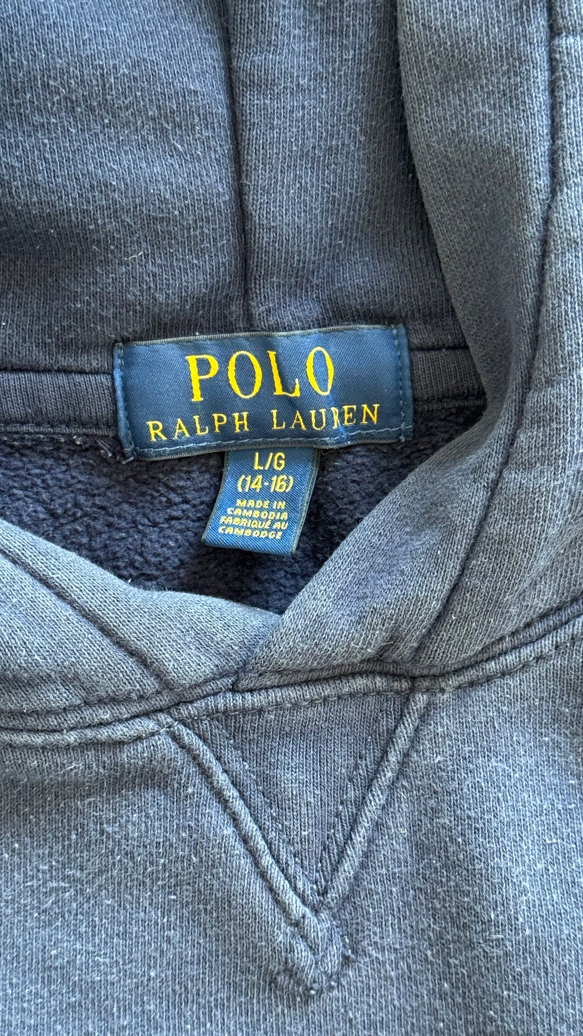 Sweat marine Ralph Lauren - XS