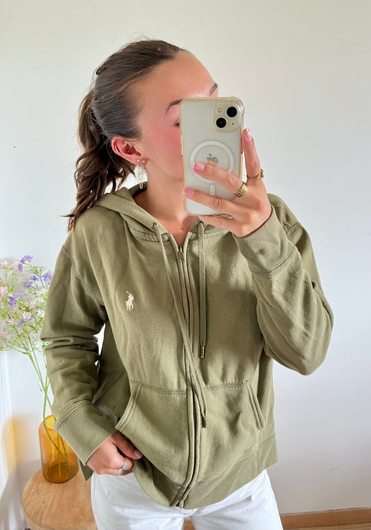 Veste à capuche kaki Ralph Lauren - S