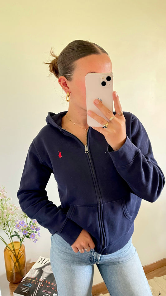 Veste à capuche marine Ralph Lauren - S et M