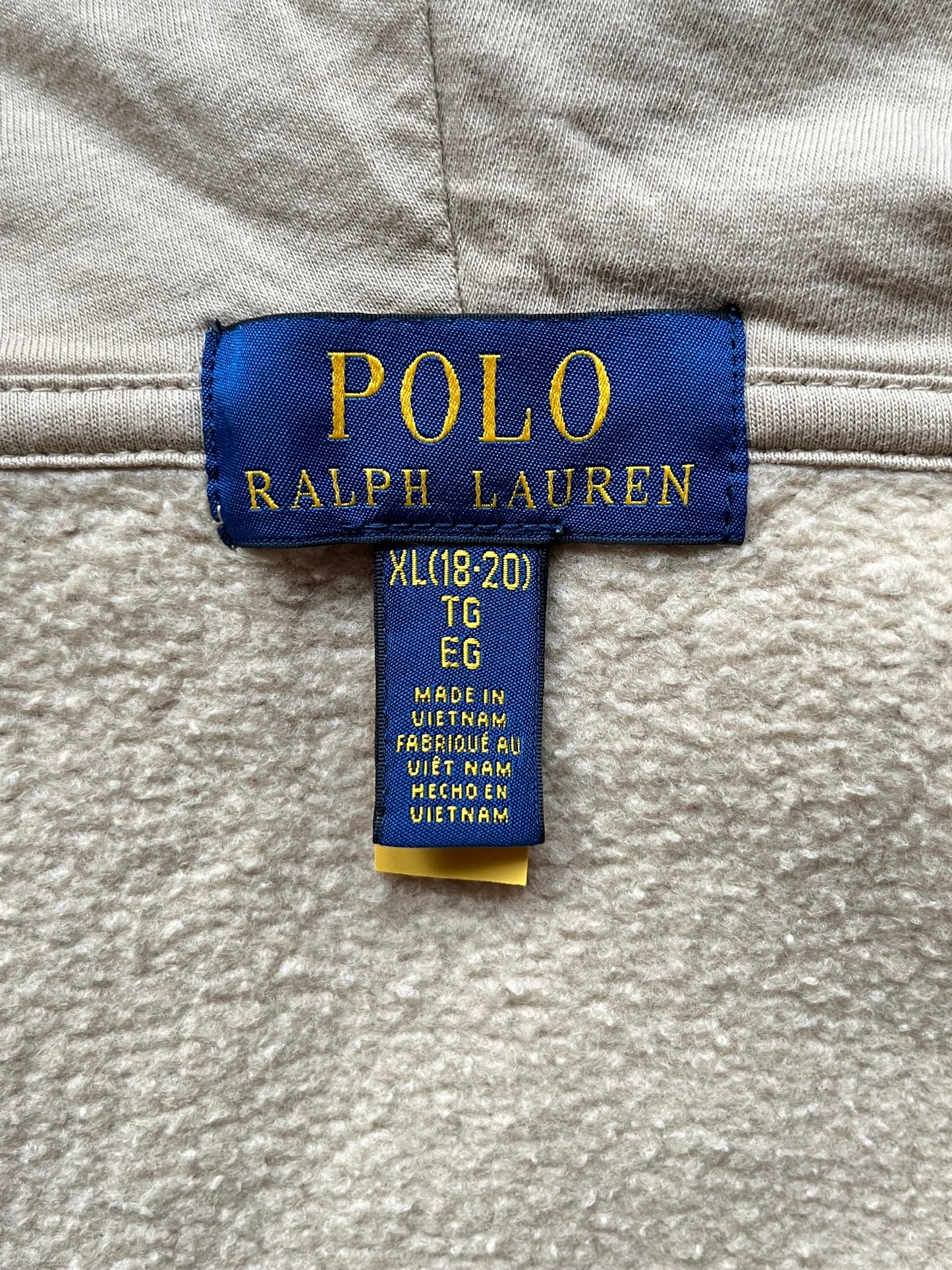 Veste à capuche kaki clair Ralph Lauren - M