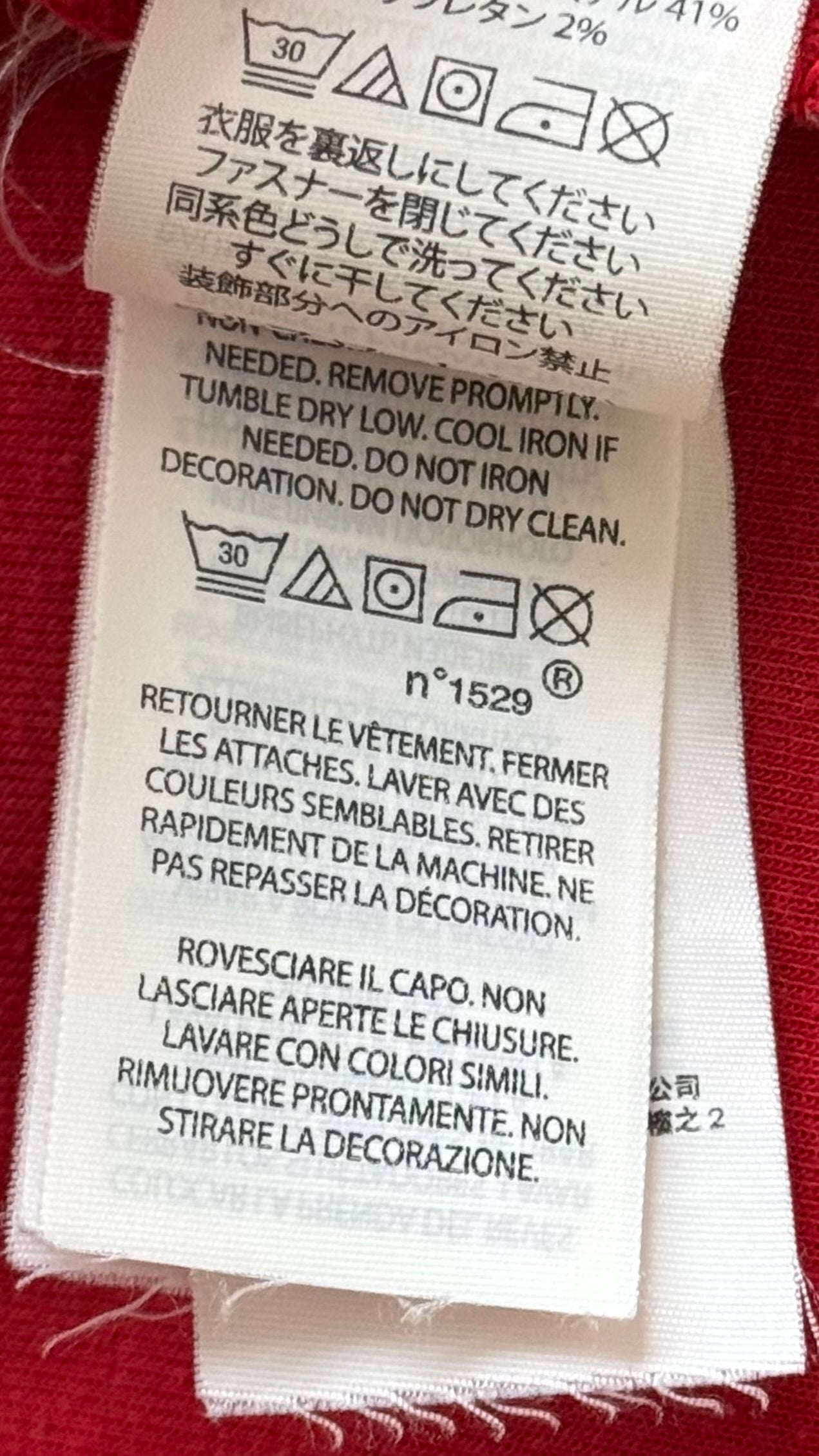 Veste à capuche rouge Ralph Lauren - S homme / M femme