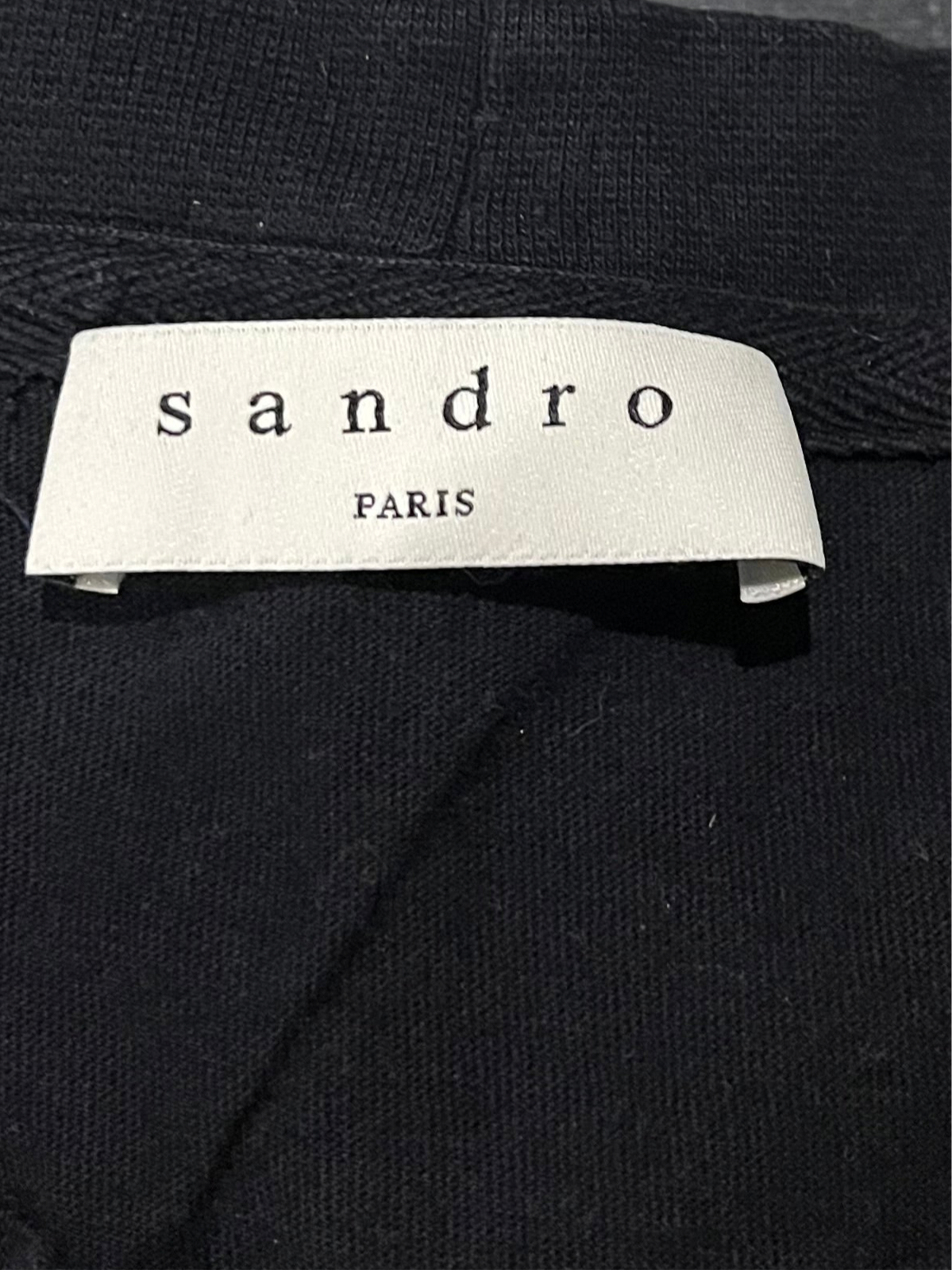 T-shirt noir Sandro - M/L