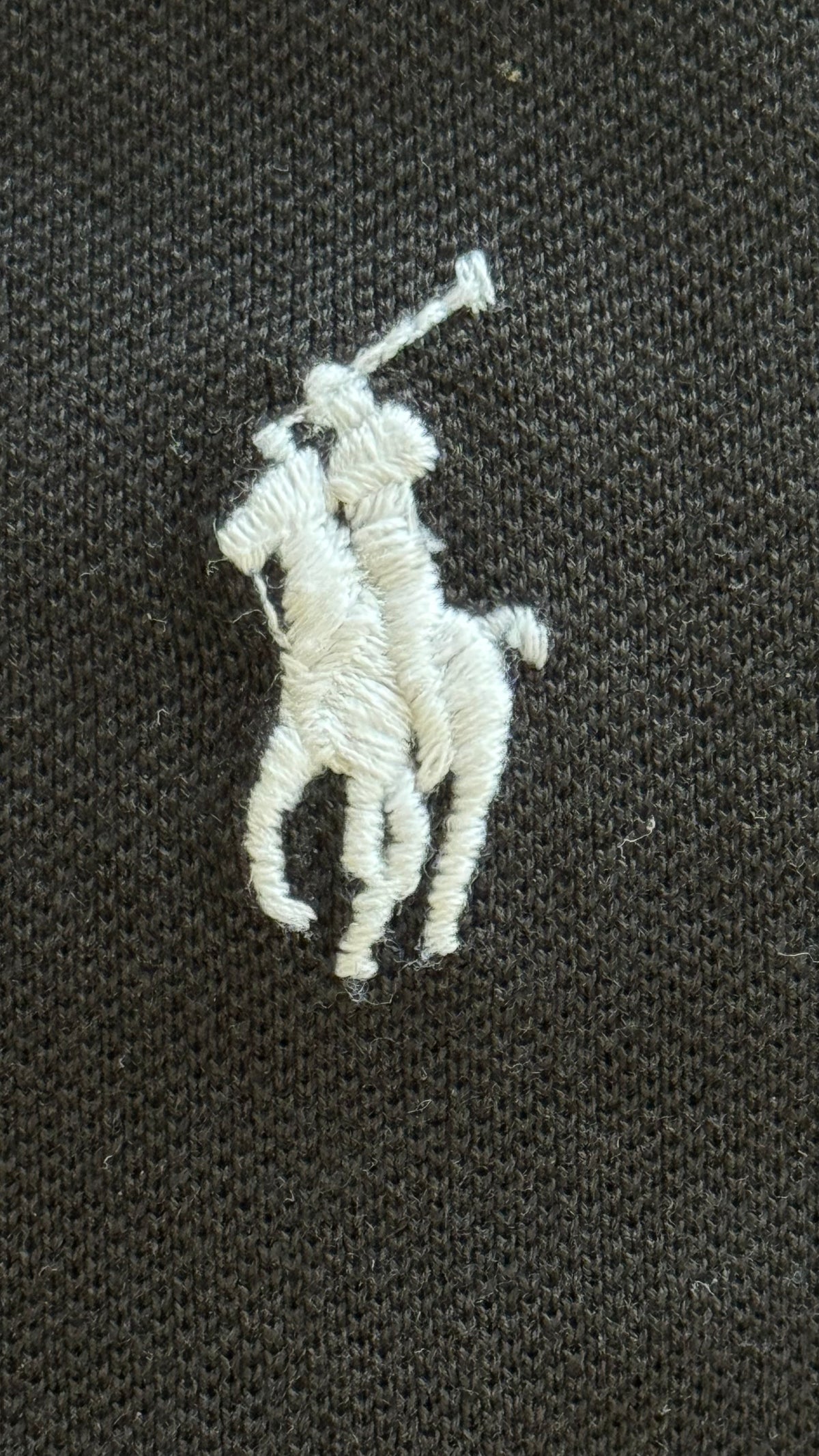 Polo noir Ralph Lauren - XS