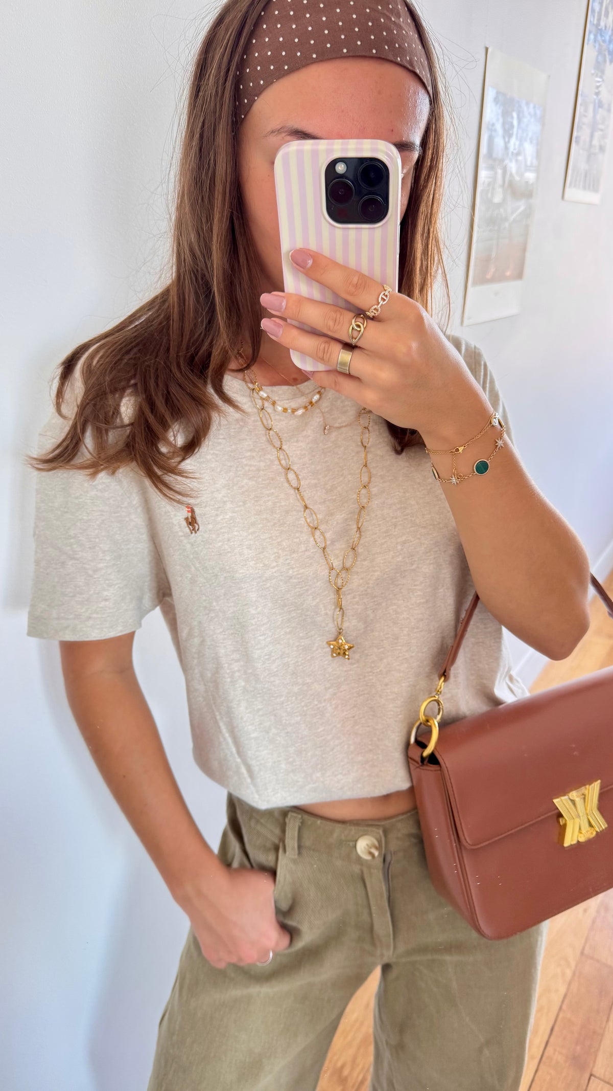T-shirt beige Ralph Lauren - S et M