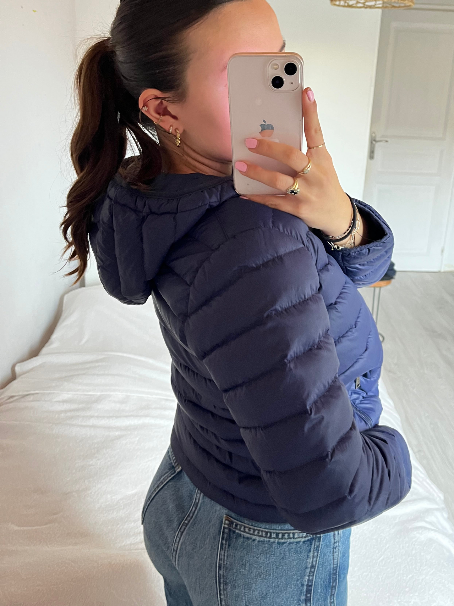 Doudoune bleu marine Ralph Lauren - S