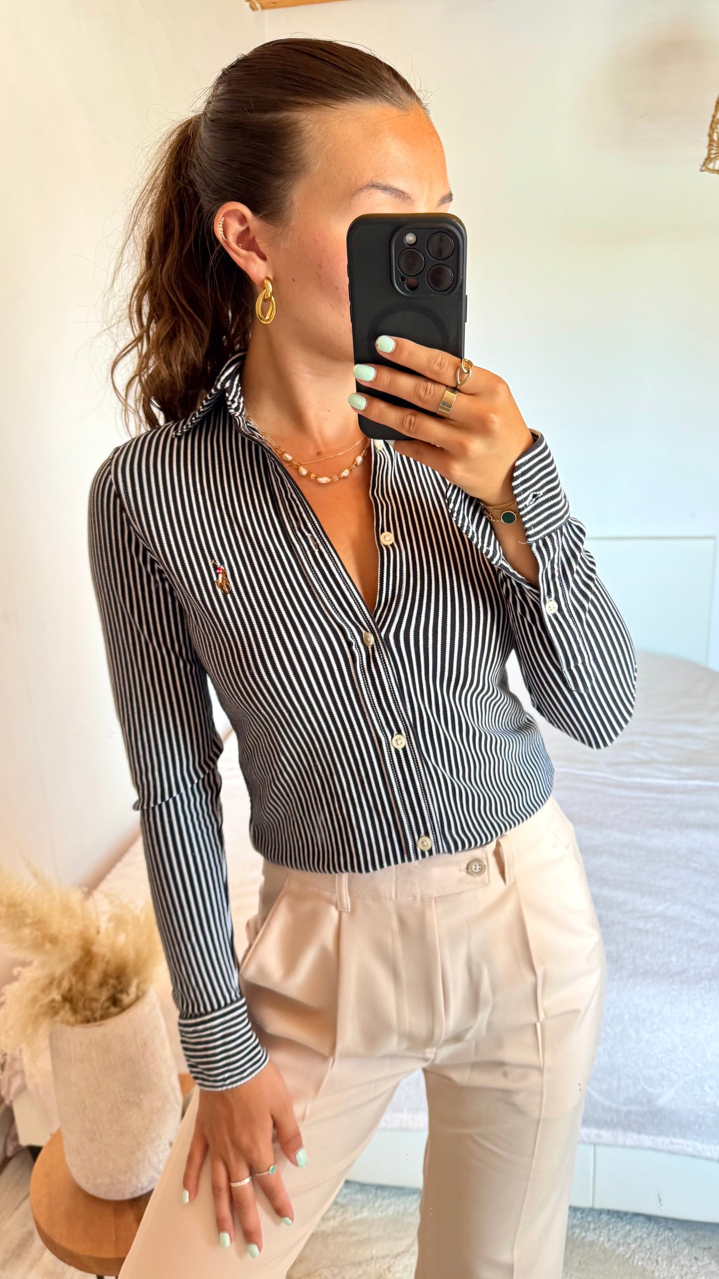 Chemise en tissu Ralph Lauren - XS