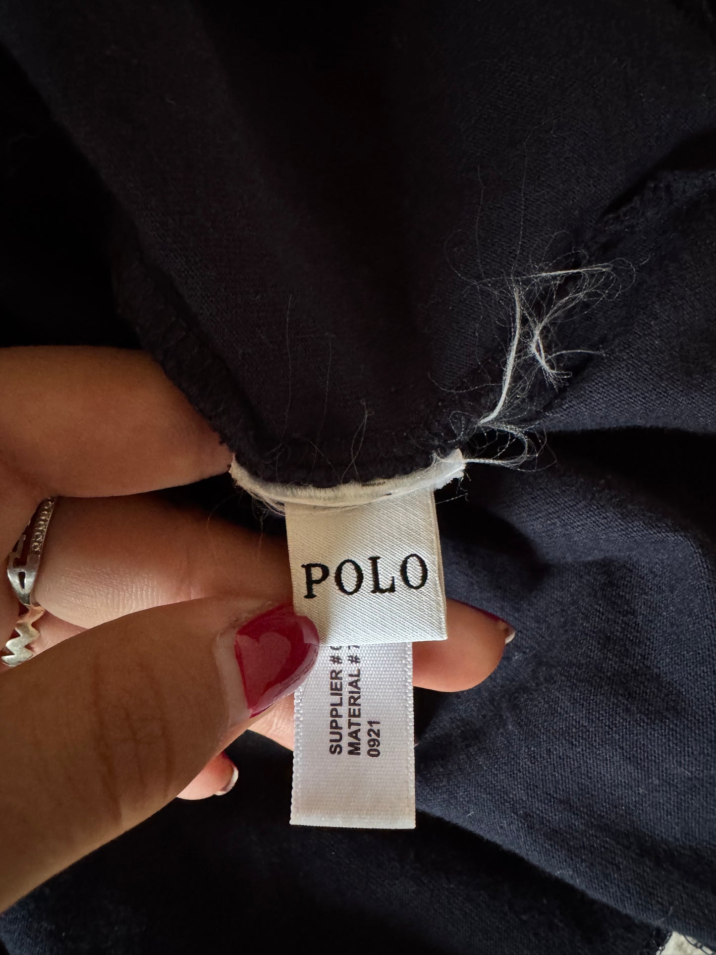 T-shirt manche longue navy Ralph Lauren - S homme / M femme