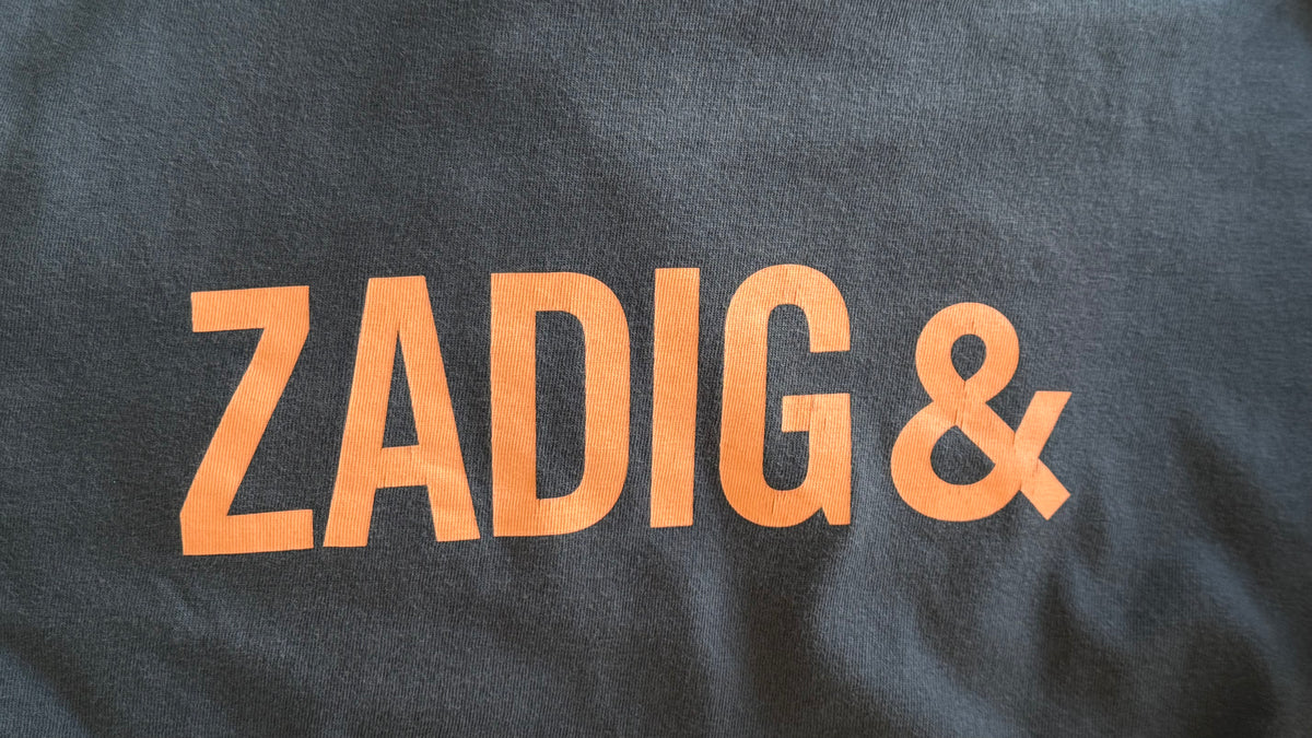 T-shirt bleu Zadig & Voltaire - S