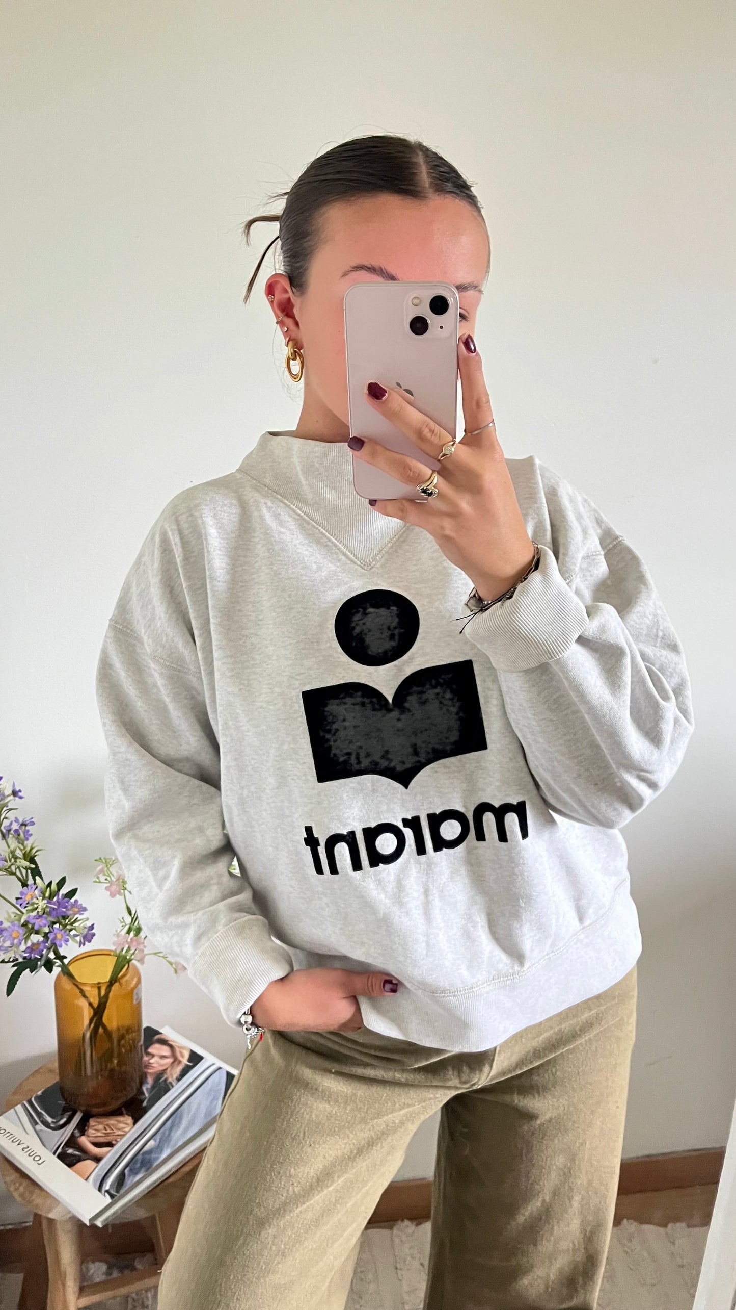 Pull gris Isabel Marant - M