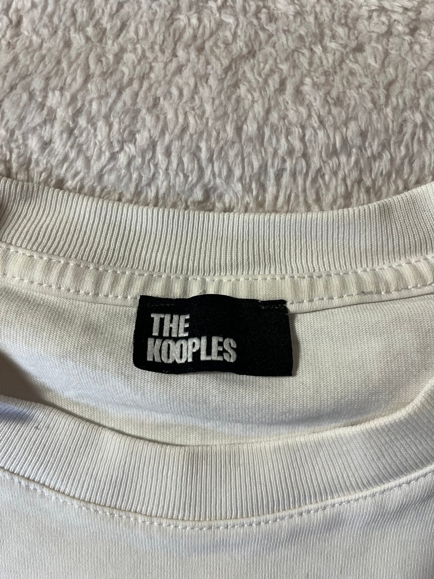 T-shirt blanc « What is » The Kooples - M femme / S Homme