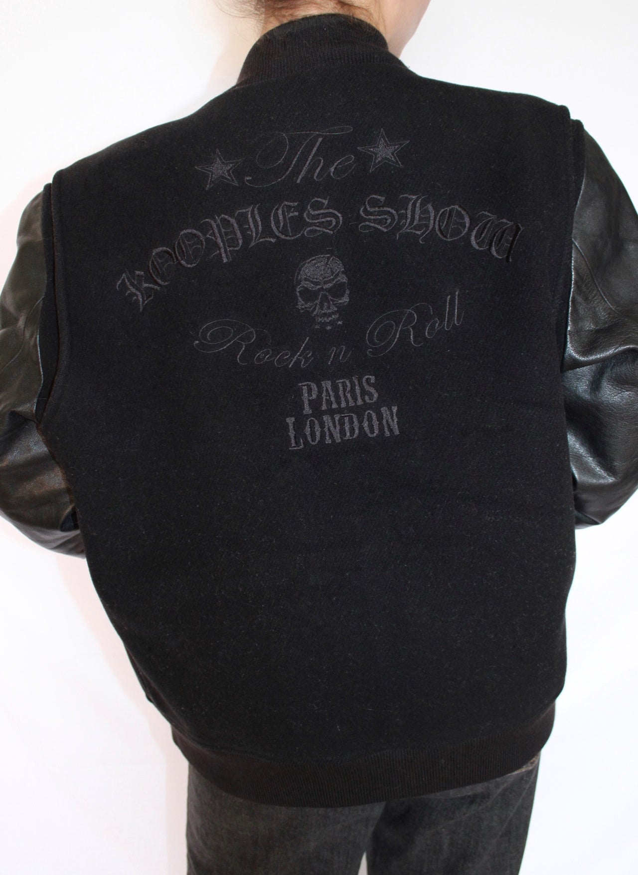 Veste bomber noir mixte The Kooples - L