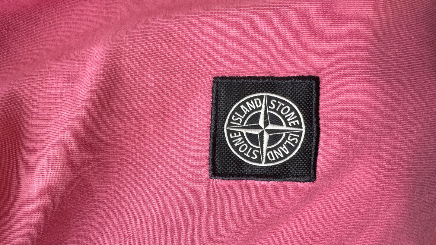 T-shirt rose Stone Island - S